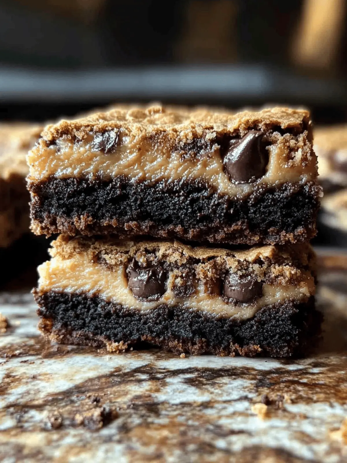 Amazing Brownies (Cookie Dough): 3 Decadent Layers