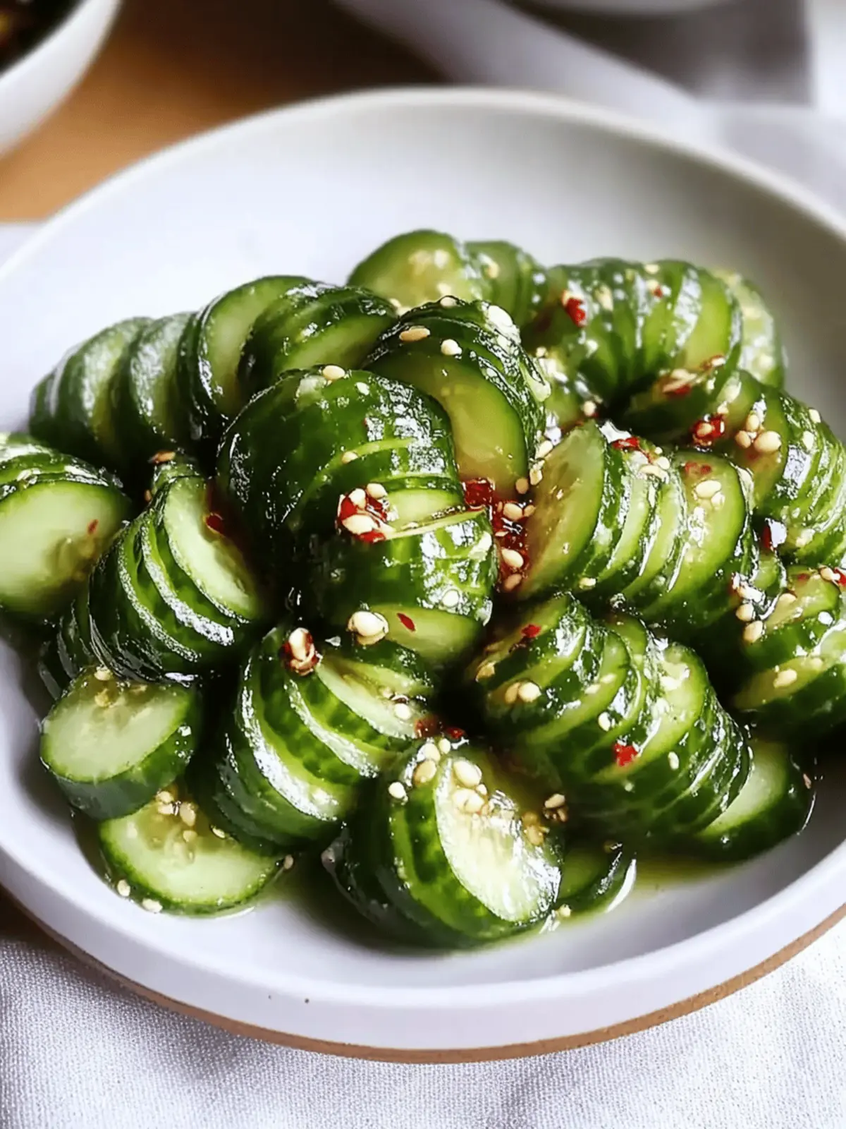 Viral Cucumber Salad Recipe