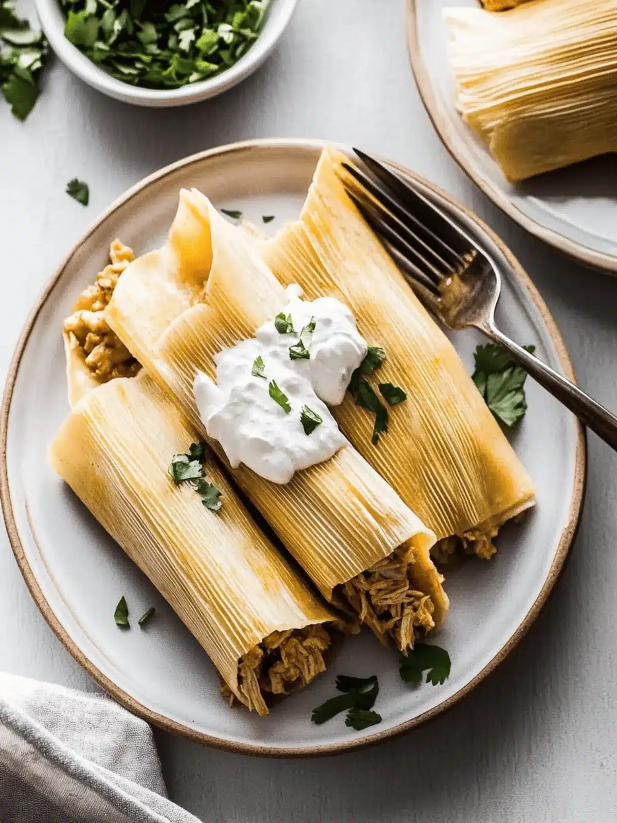 Chicken Tamales