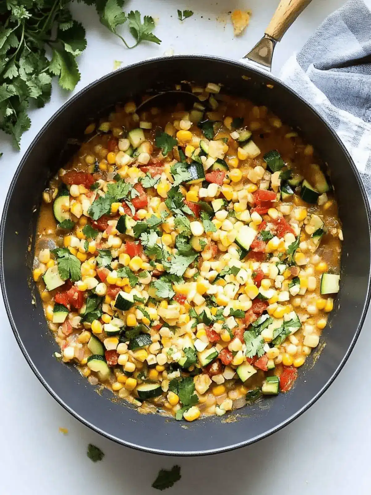 Cheesy Calabacitas (Mexican-Inspired Zucchini and Corn)