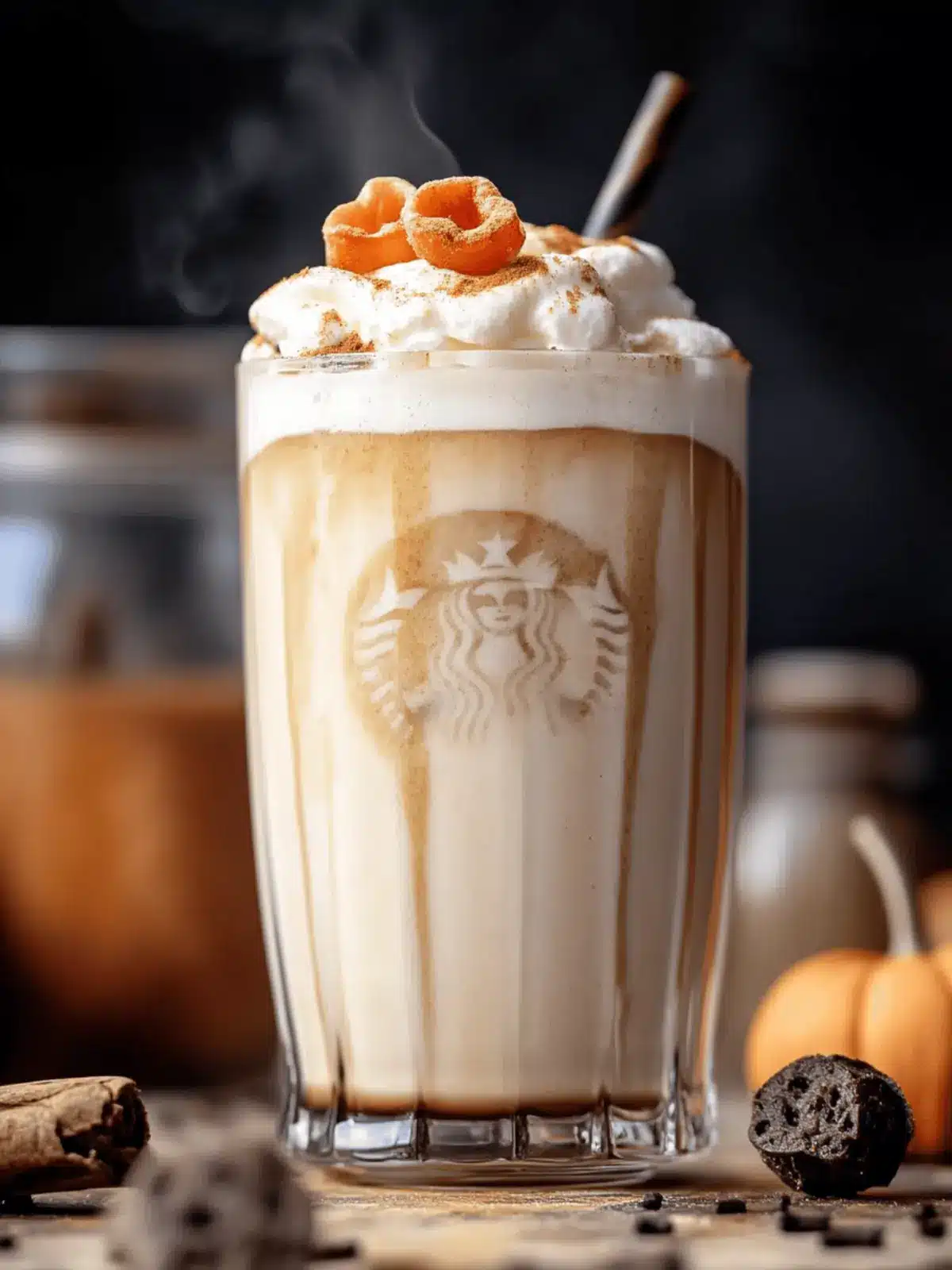 Iced Pumpkin Cream Chai Tea Latte {Starbucks Copycat}