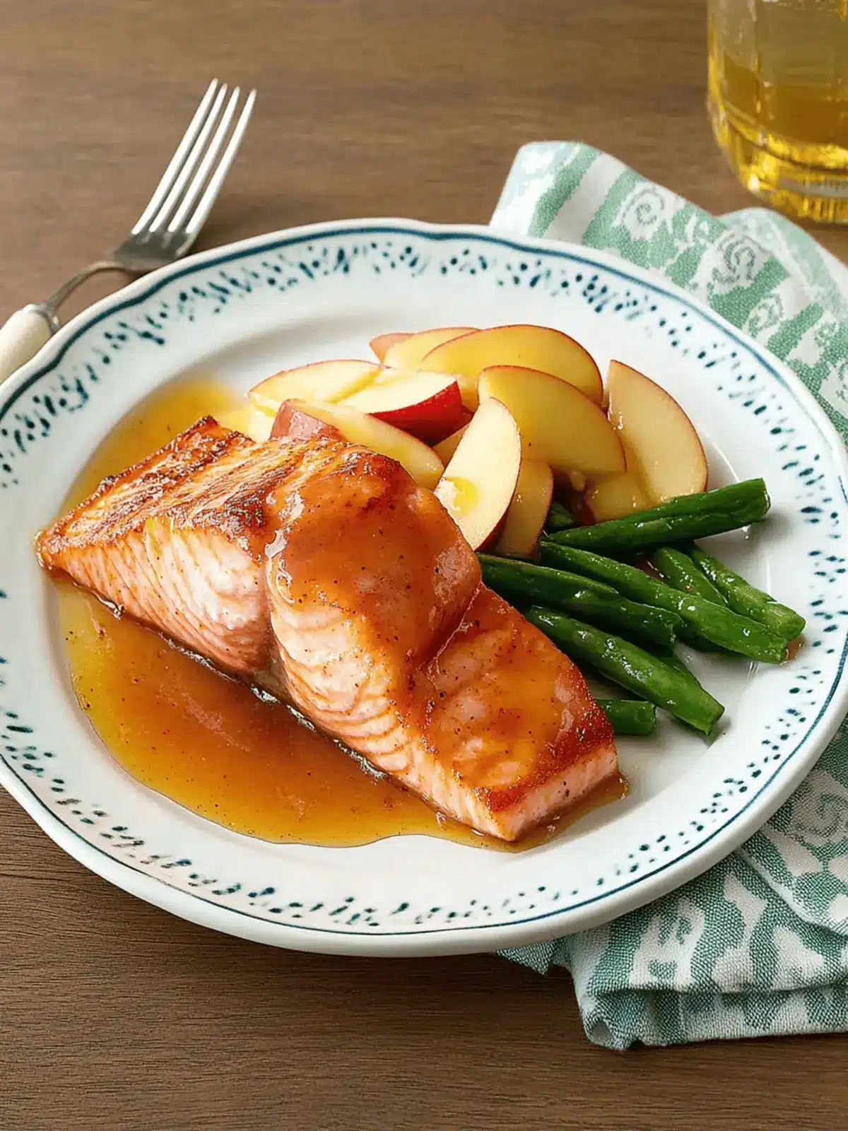 Apple Cider-Glazed Salmon