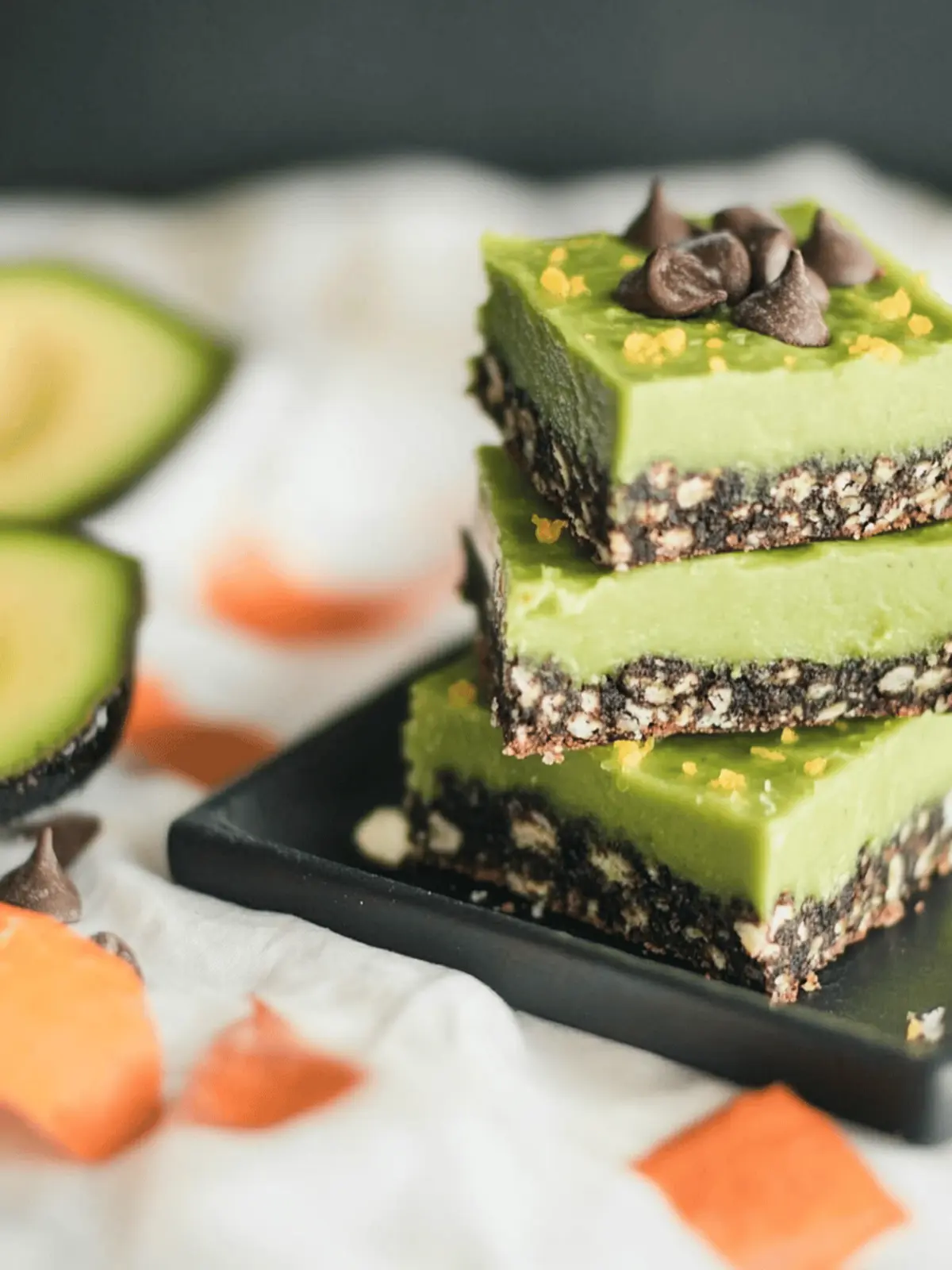 Avocado Zombie Bars