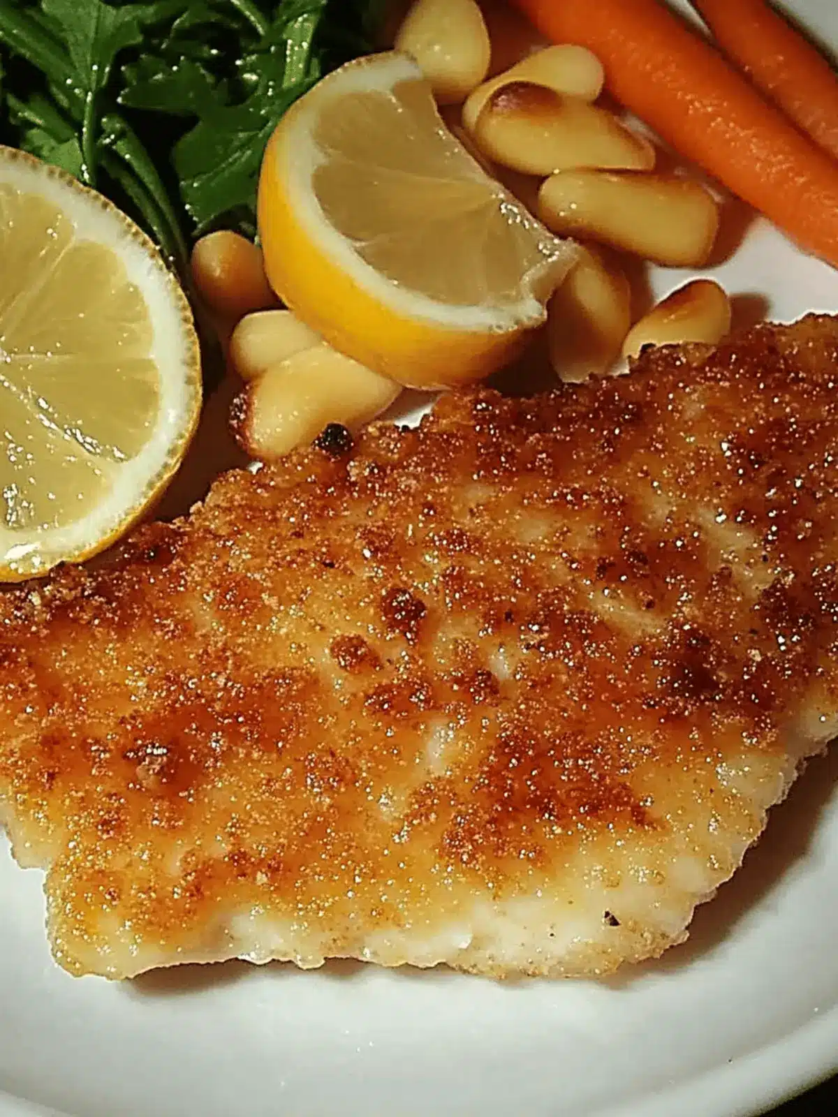 Catfish With Pine Nuts