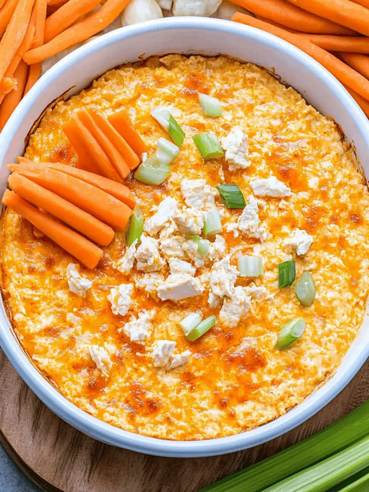 Cottage Cheese Buffalo Chicken Dip