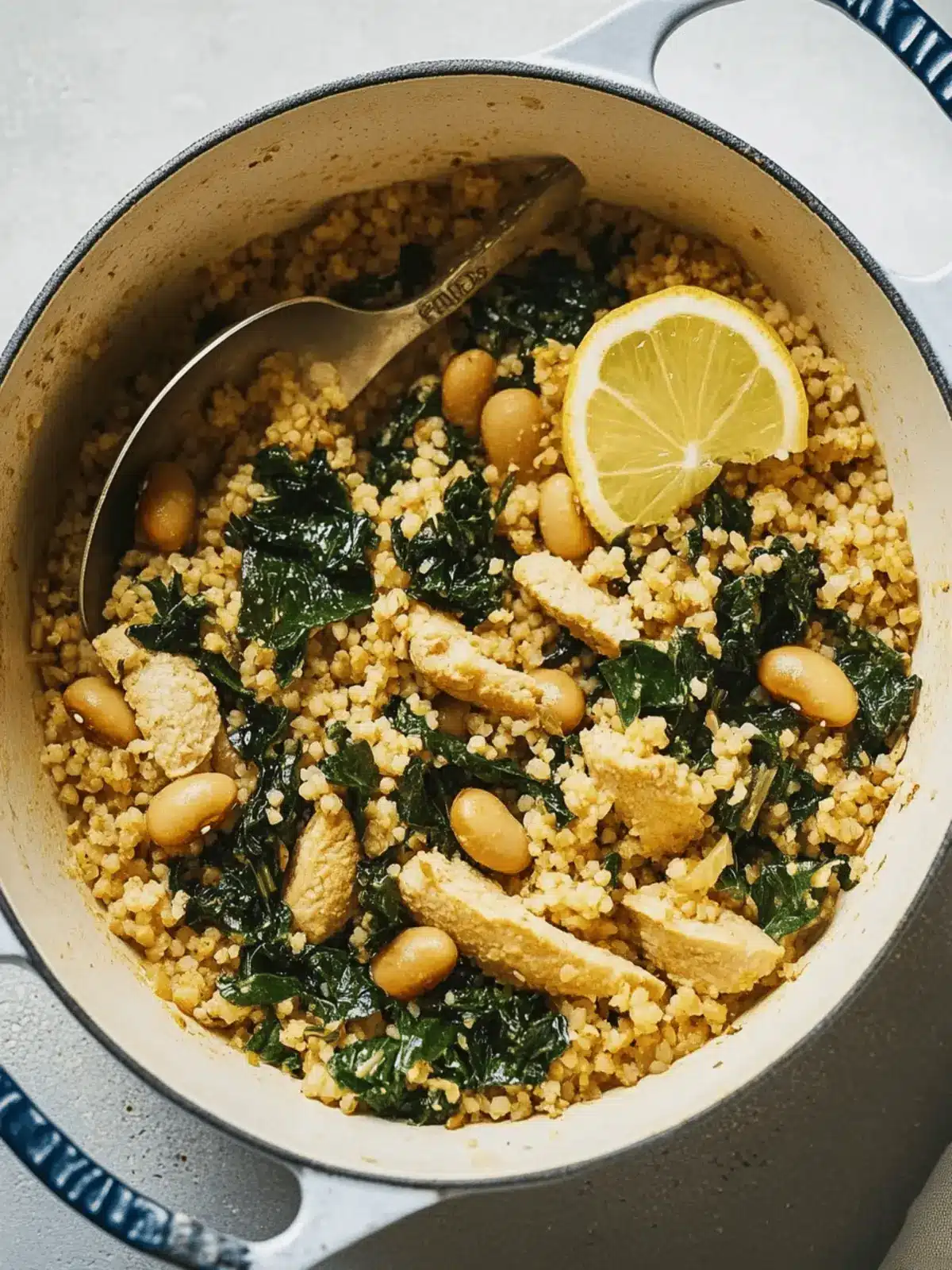 One-Pot Beans, Greens and Grains