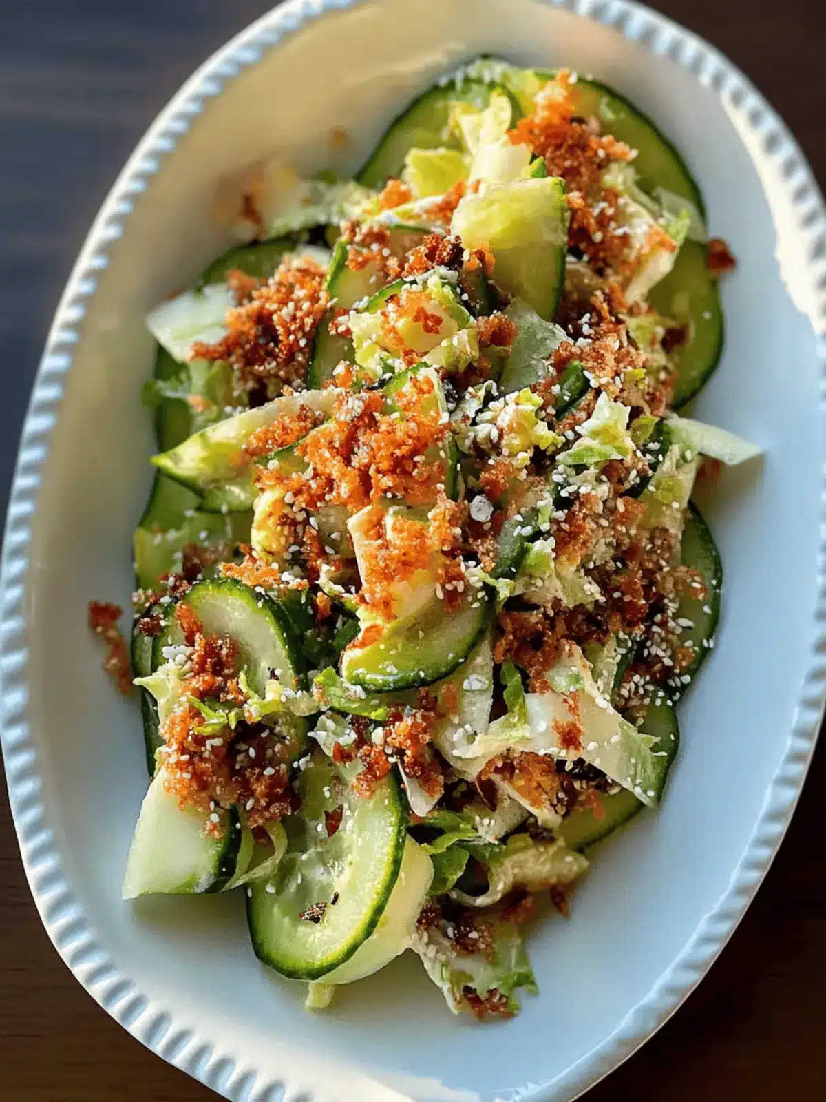 California Roll Cucumber Salad