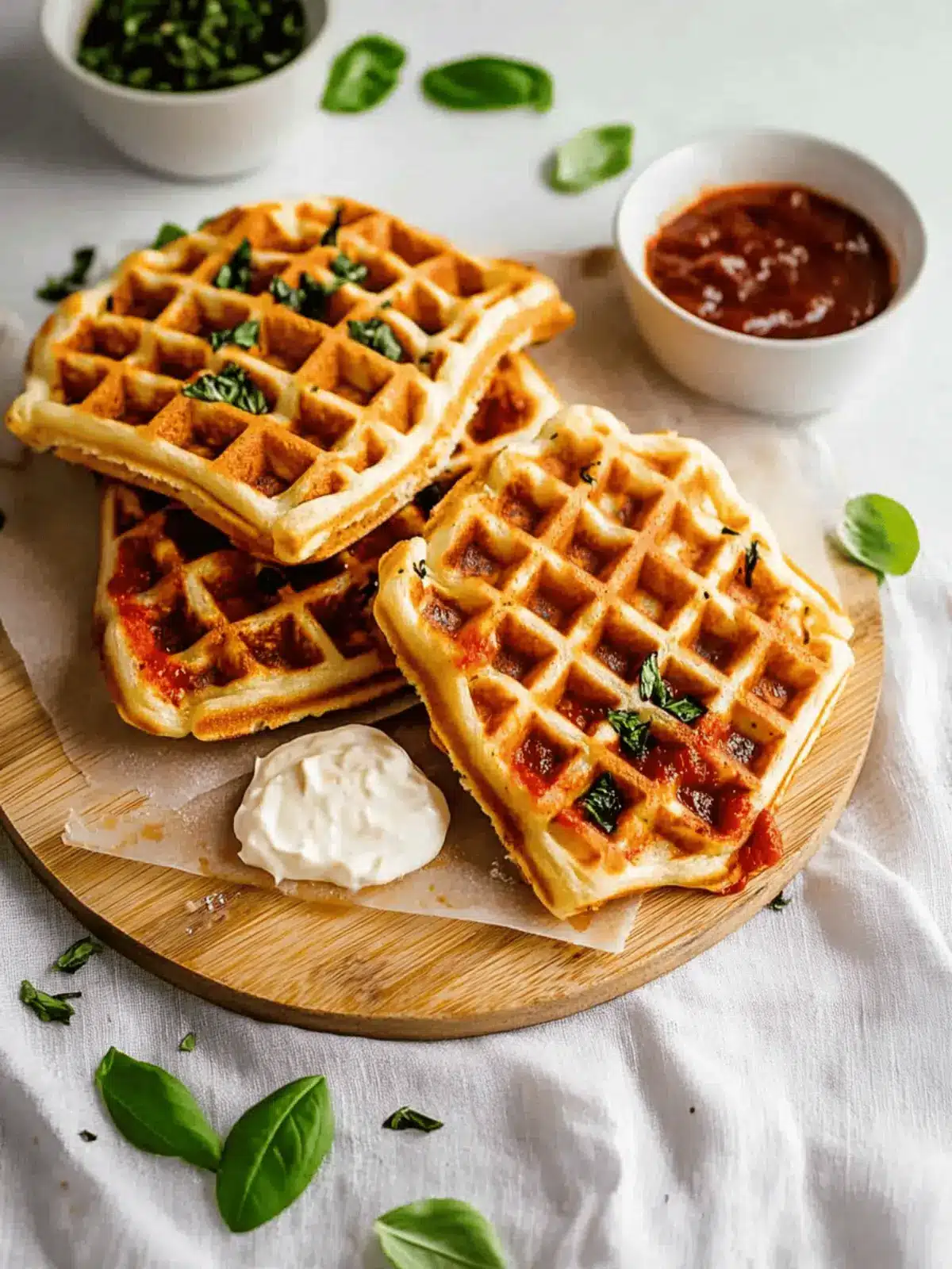 Pizza Waffles