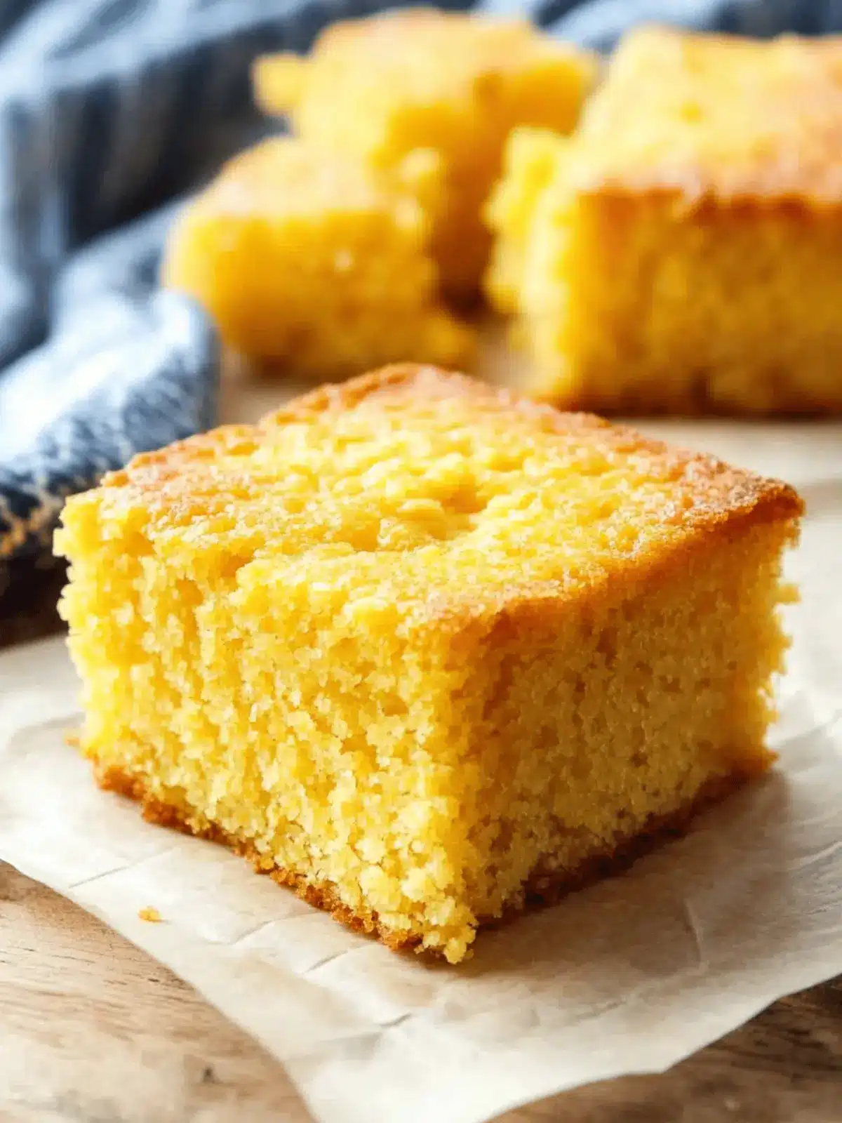 Golden Sweet Cornbread