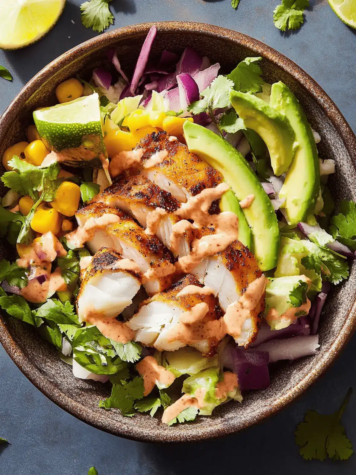 Fish Taco Bowls