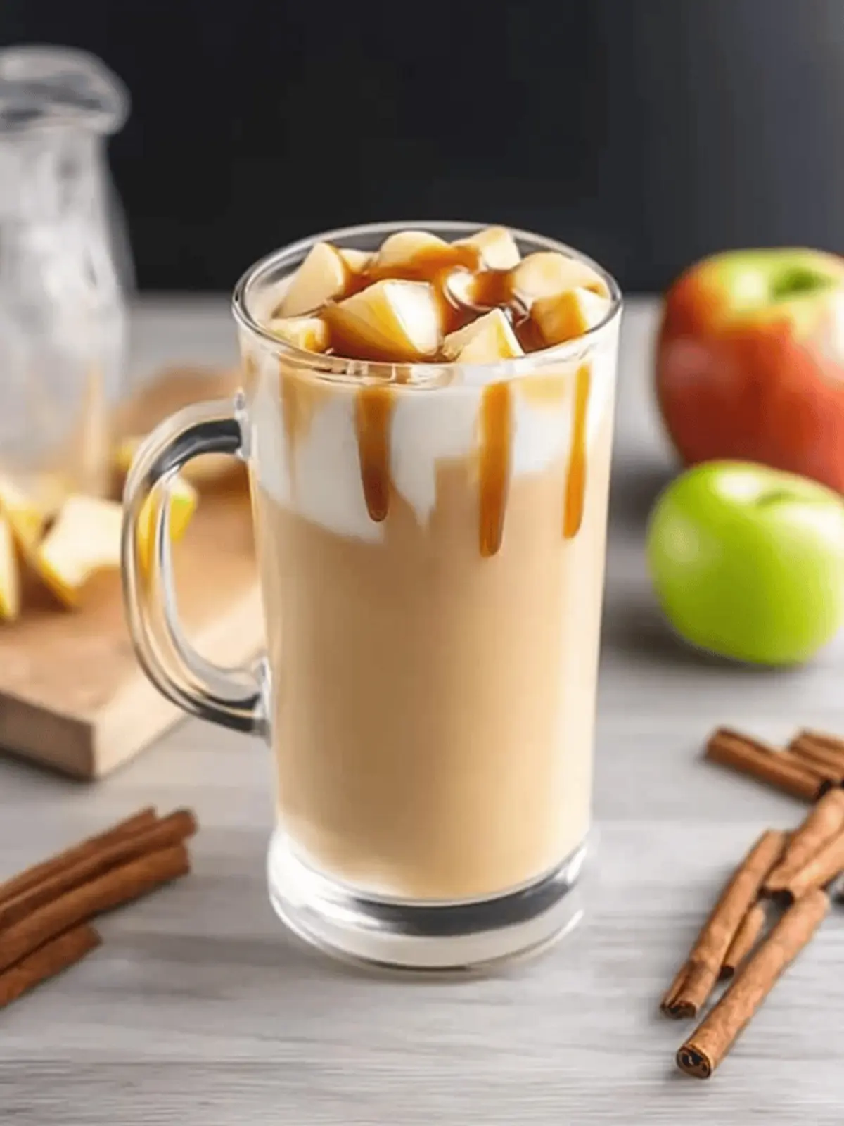 Caramel Apple Spice Iced Coffee Recipe
