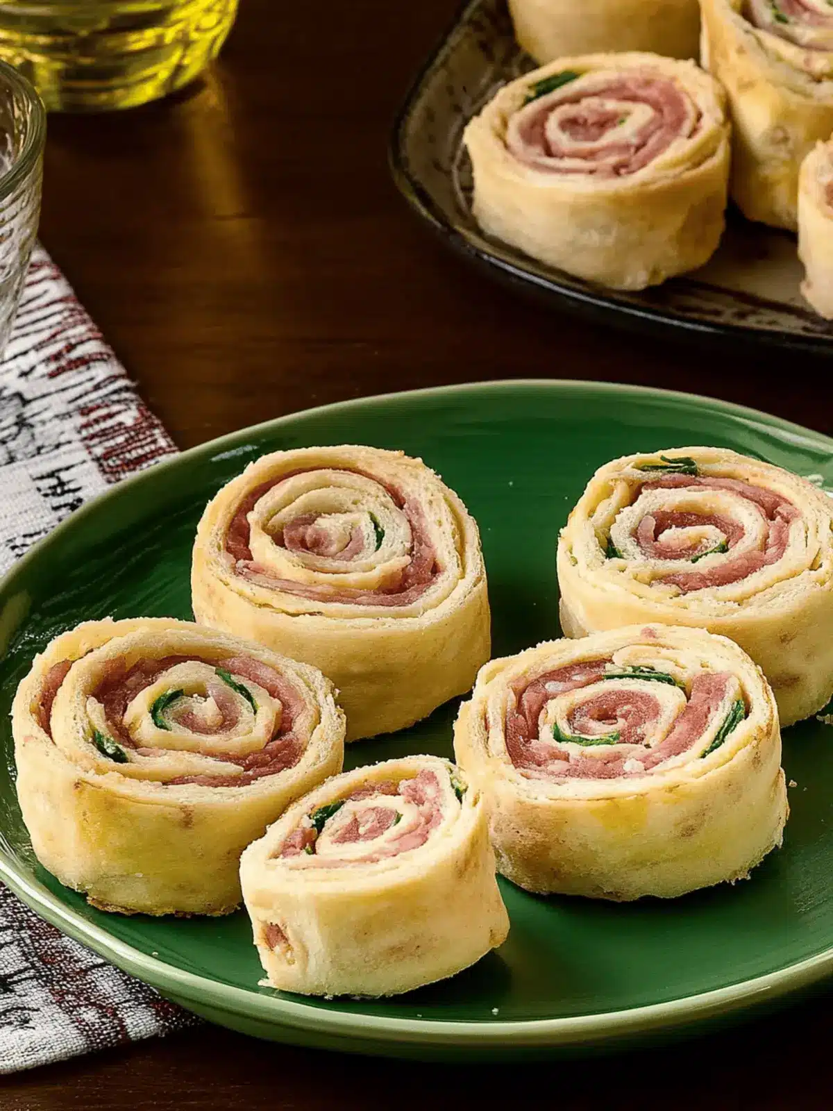 Muffuletta Pinwheels