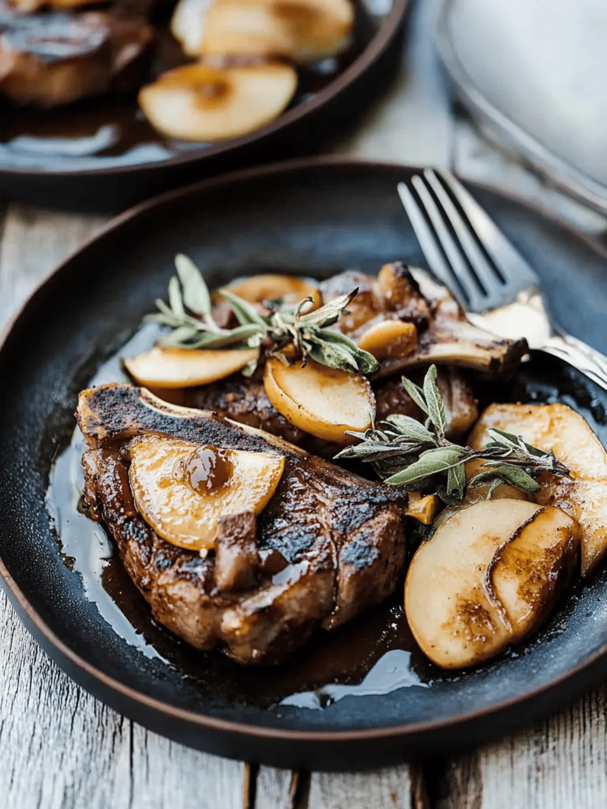 Pork Chops with Apples