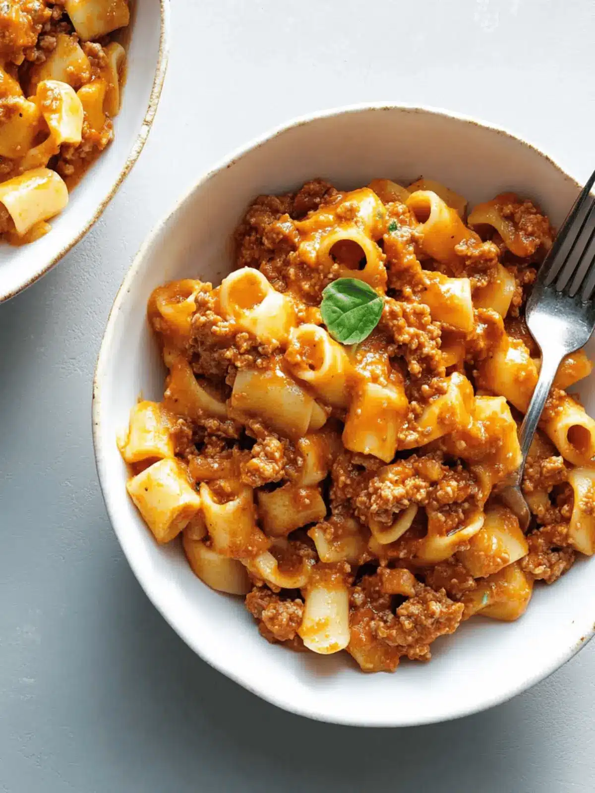 Spicy, Creamy Weeknight Bolognese