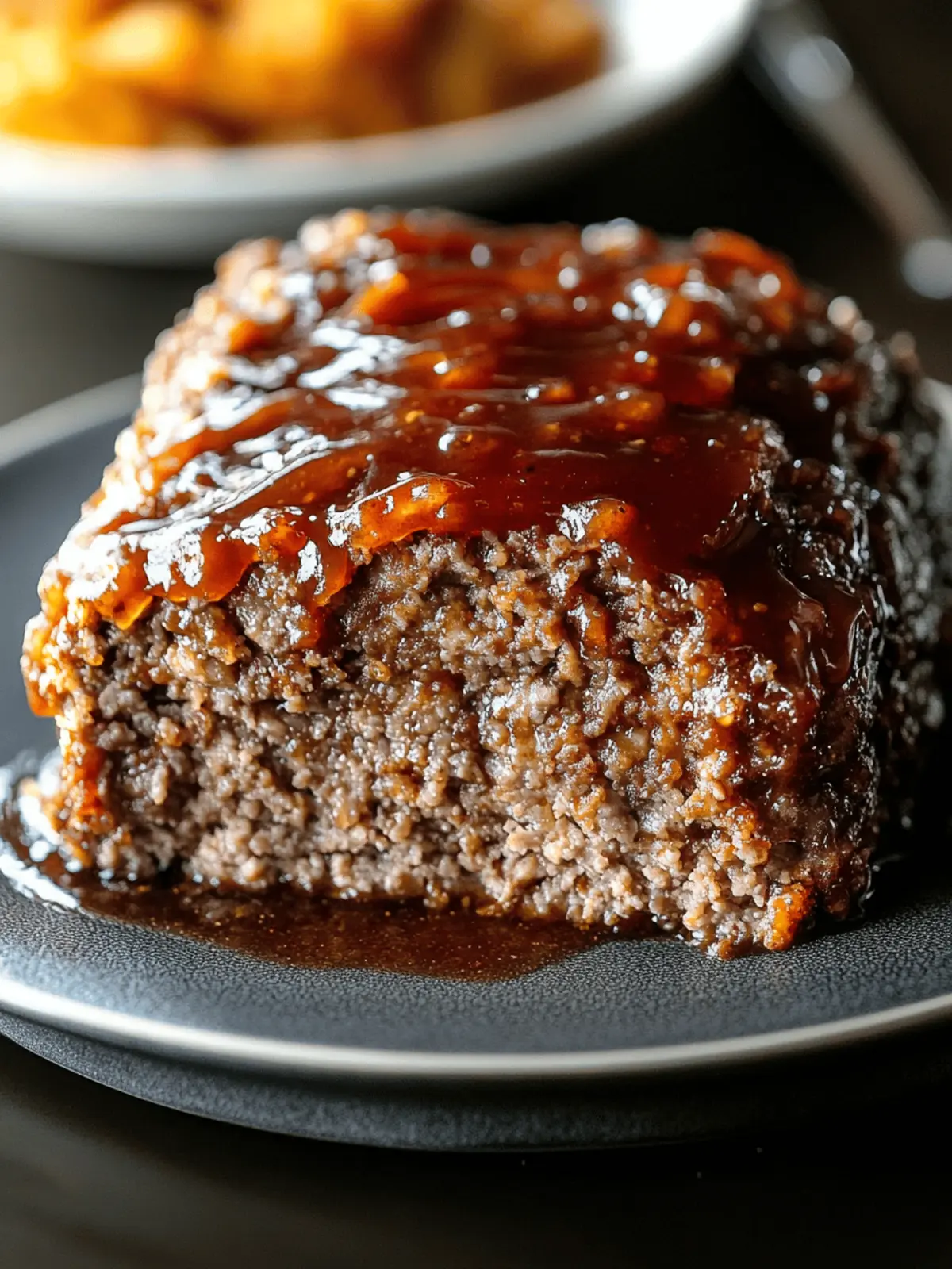 Meatloaf with Brown Sugar Glaze