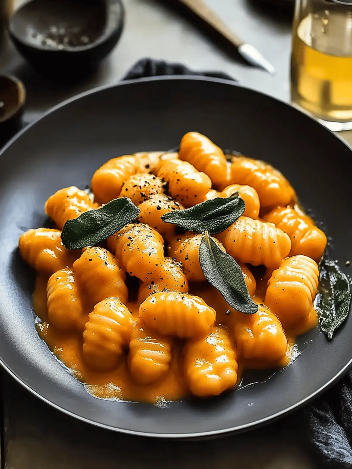 Pumpkin Gnocchi Delight
