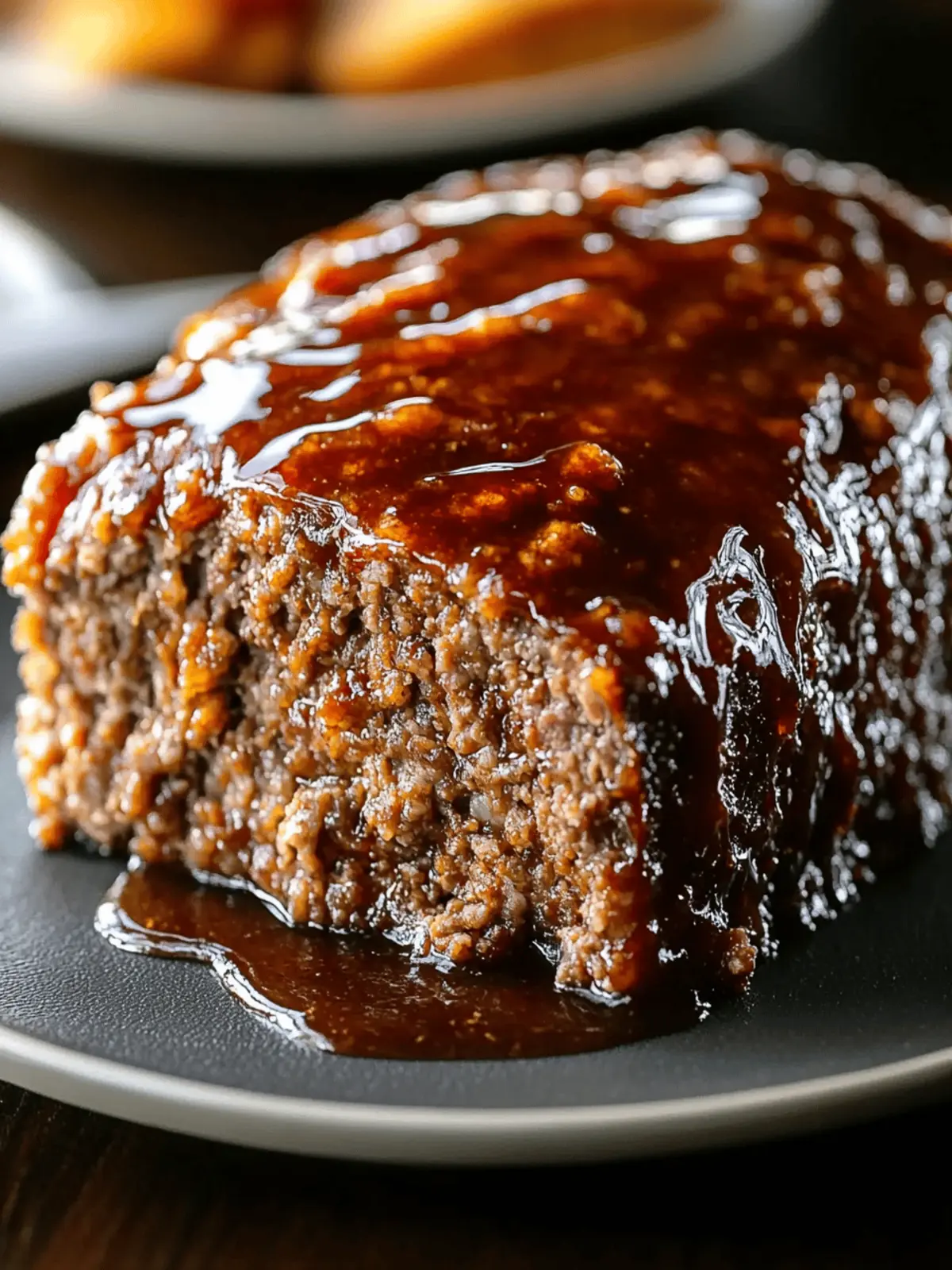Meatloaf with Brown Sugar Glaze