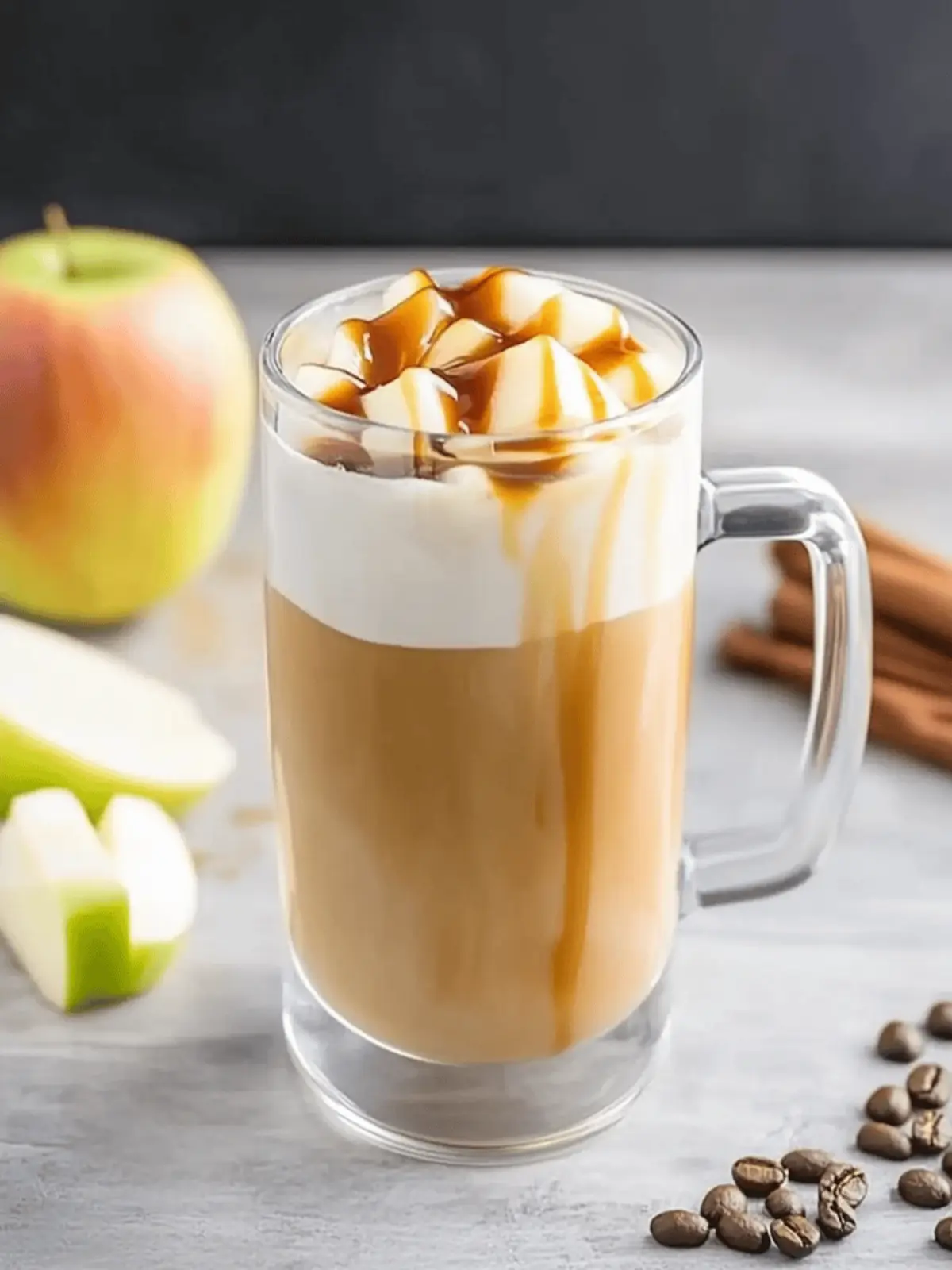 Caramel Apple Spice Iced Coffee Recipe
