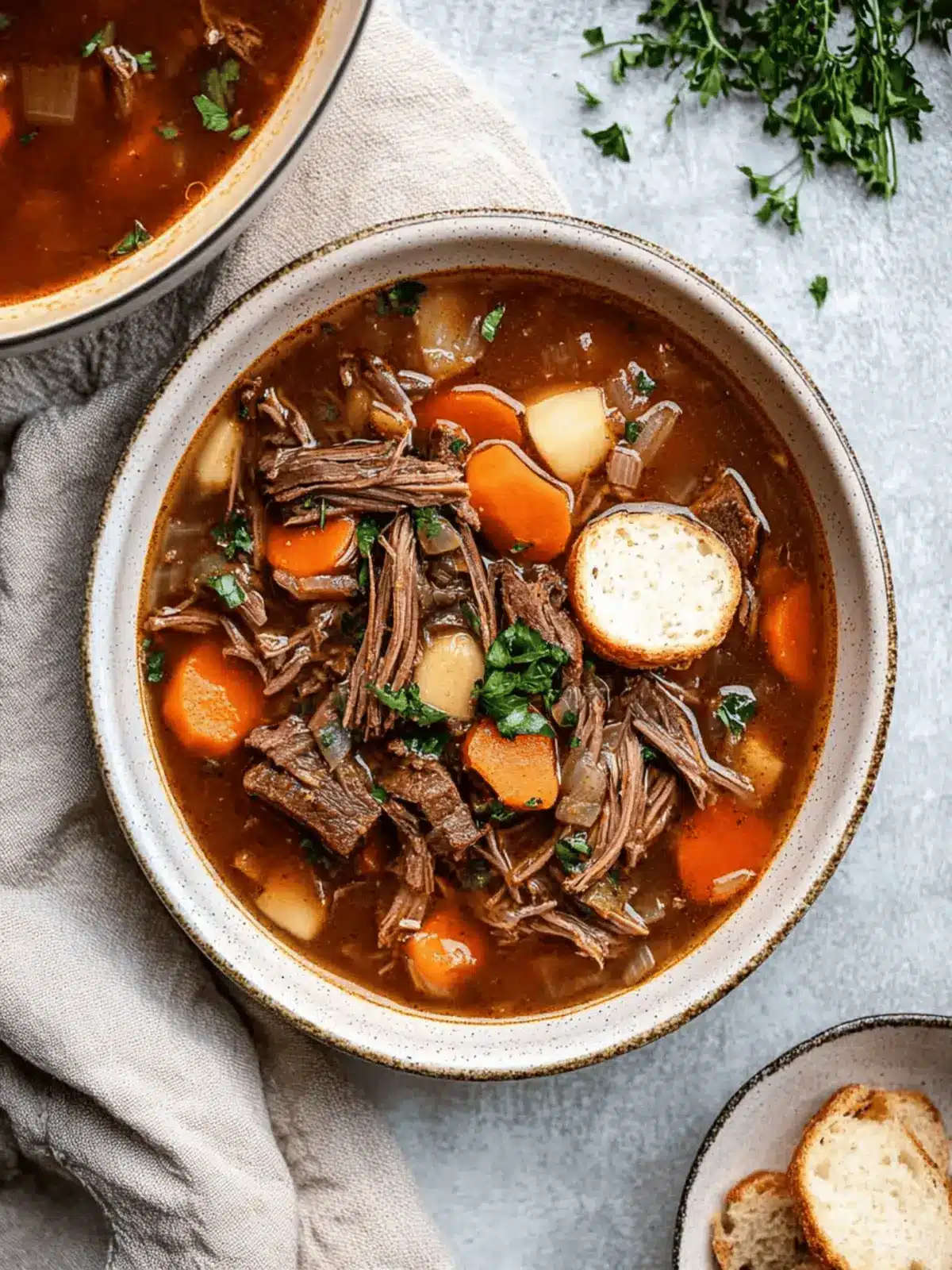 Pot Roast Soup