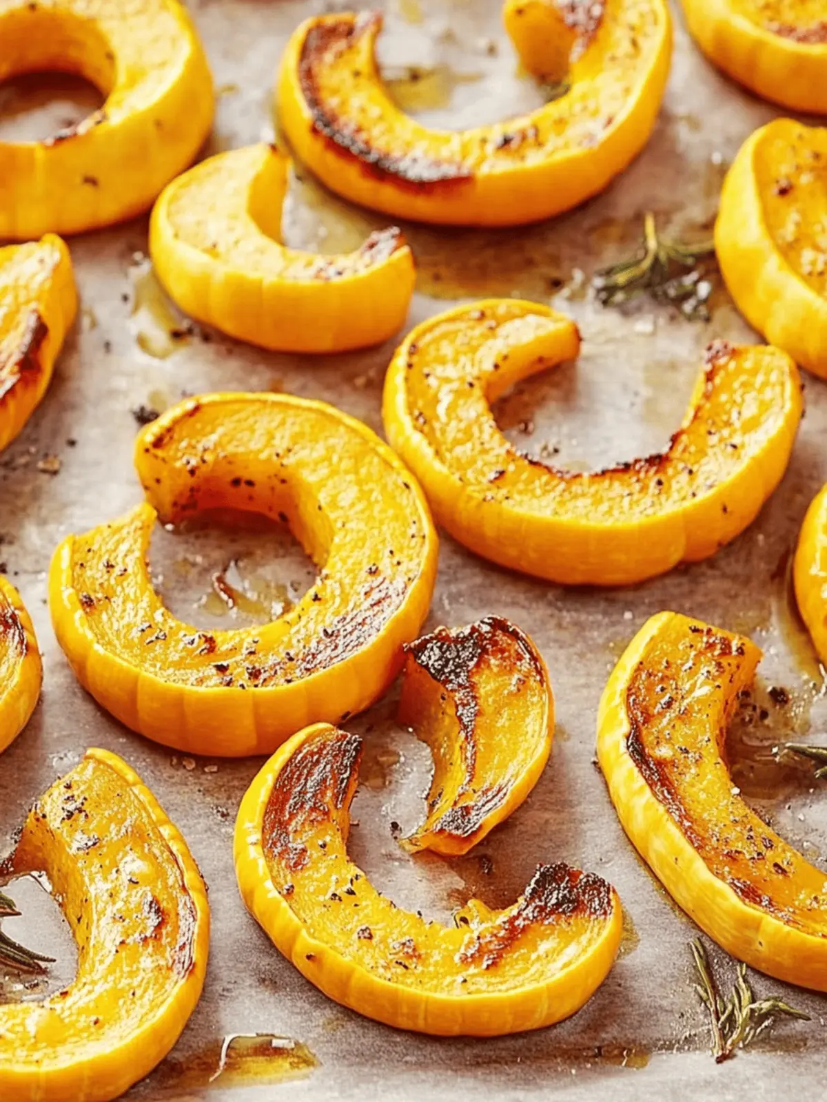 Roasted Delicata Squash