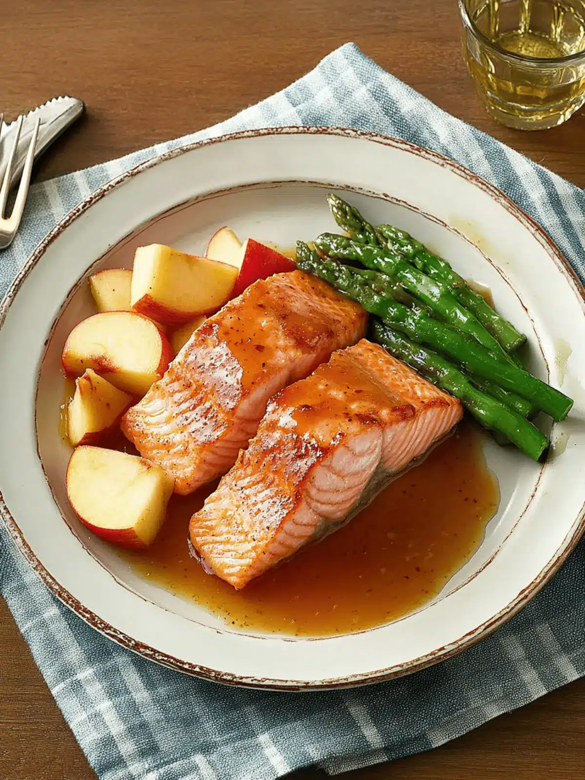 Apple Cider-Glazed Salmon