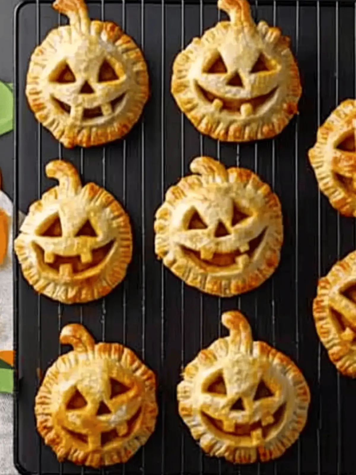 Jack-o’-Lantern Empanadas