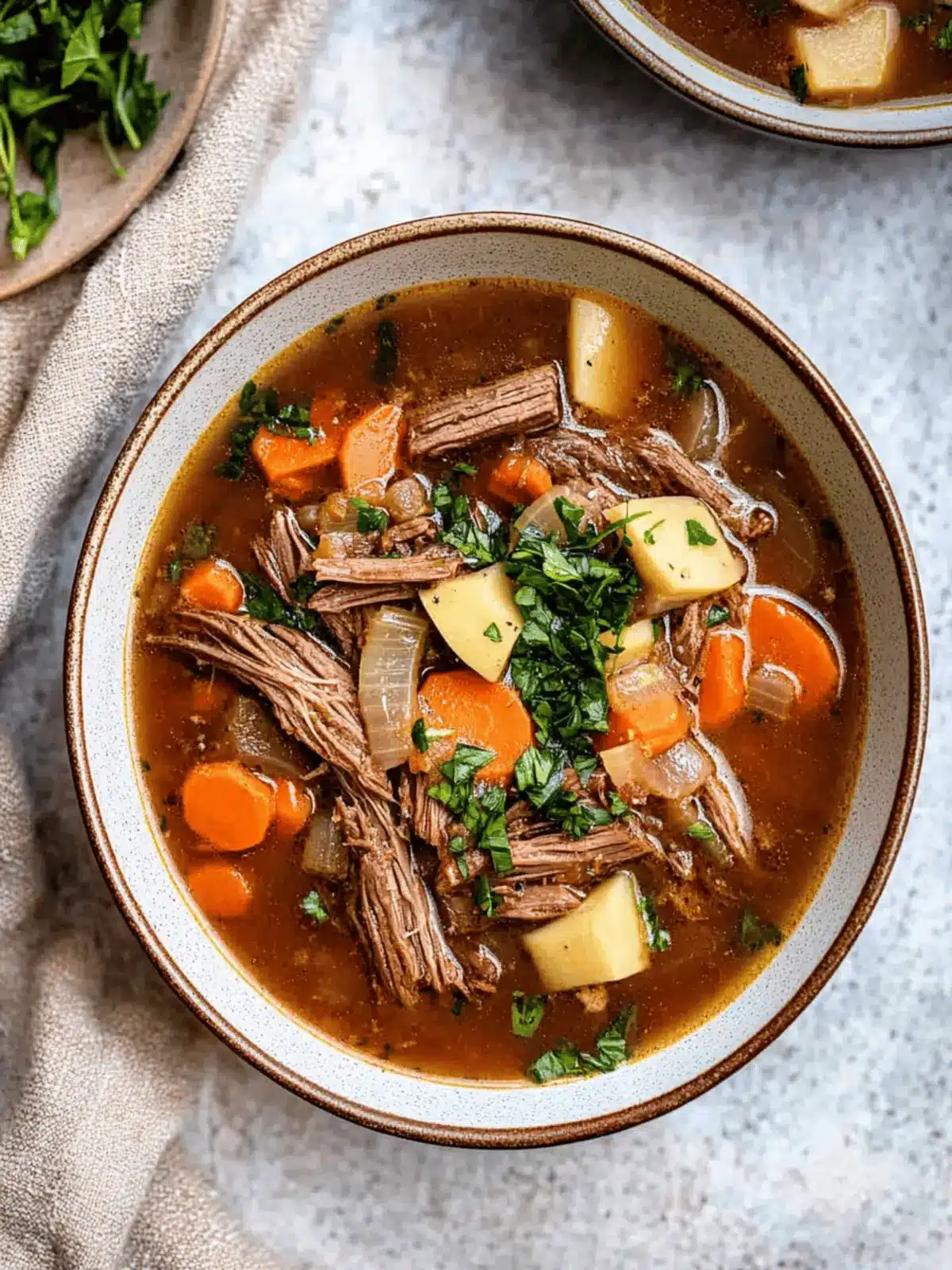 Pot Roast Soup