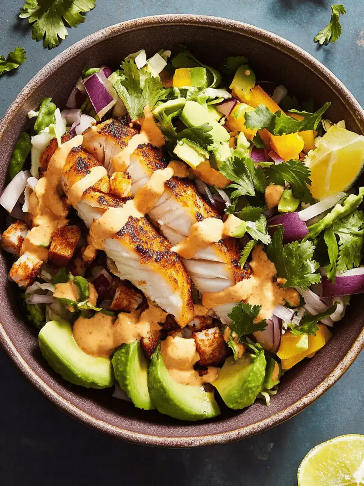 Fish Taco Bowls