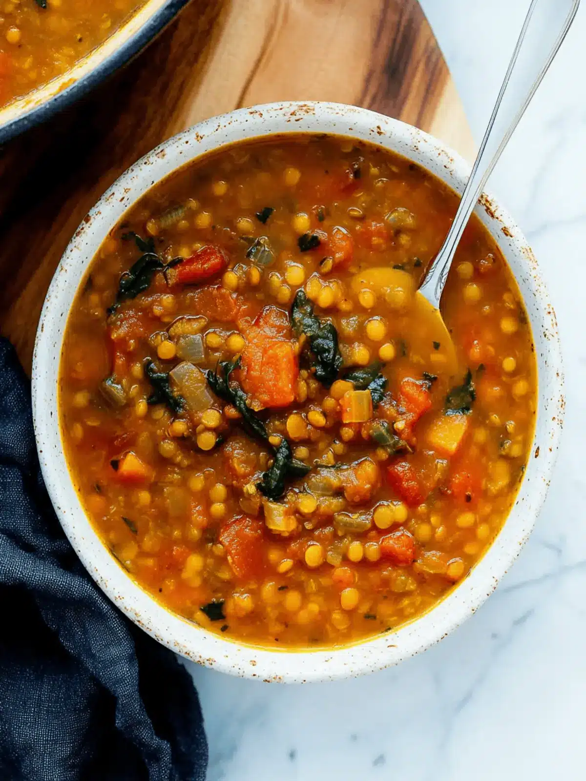 Easy Lentil Soup: Warm Comfort in Every Bowl! 3 Easy Lentil Soup