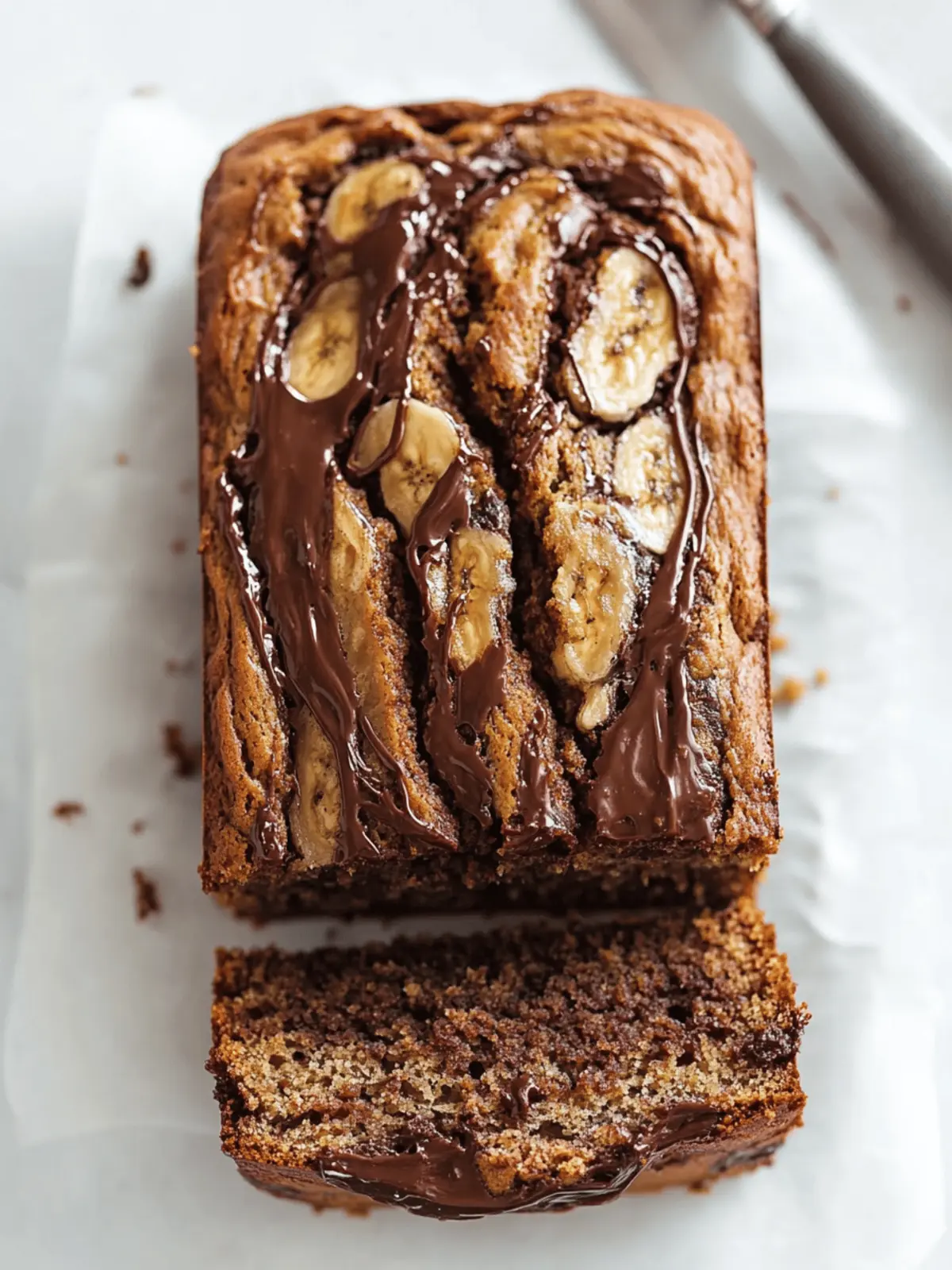 Nutella Banana Bread