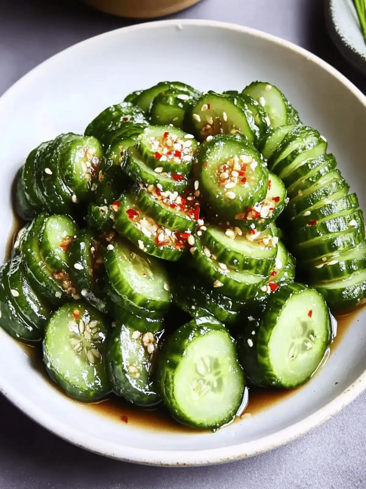 Viral Cucumber Salad Recipe