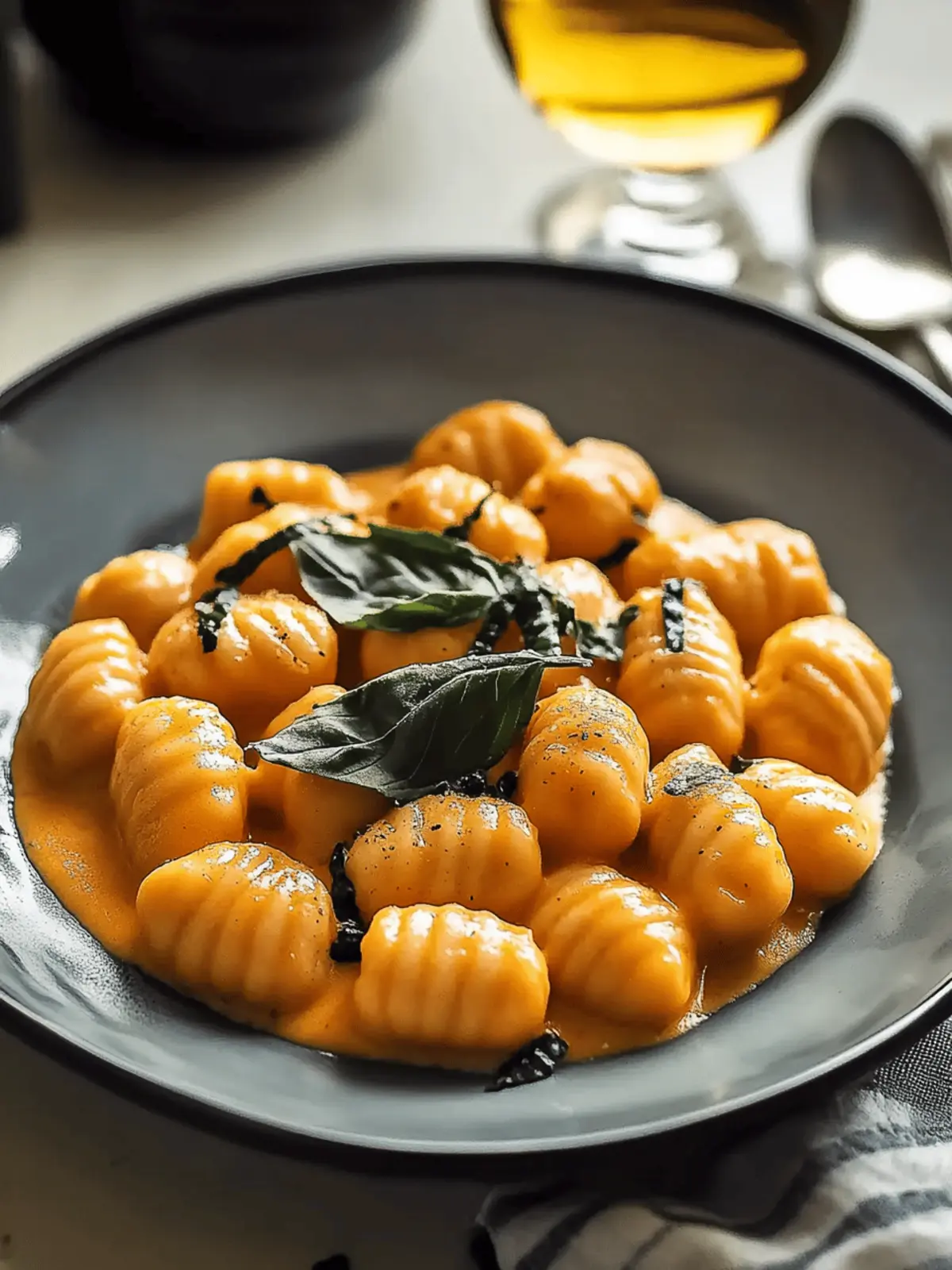 Pumpkin Gnocchi Delight