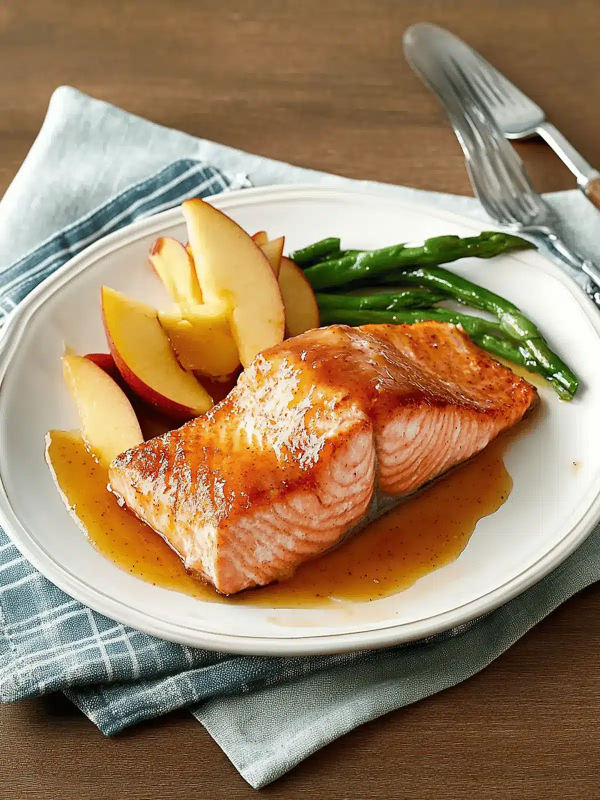 Apple Cider-Glazed Salmon