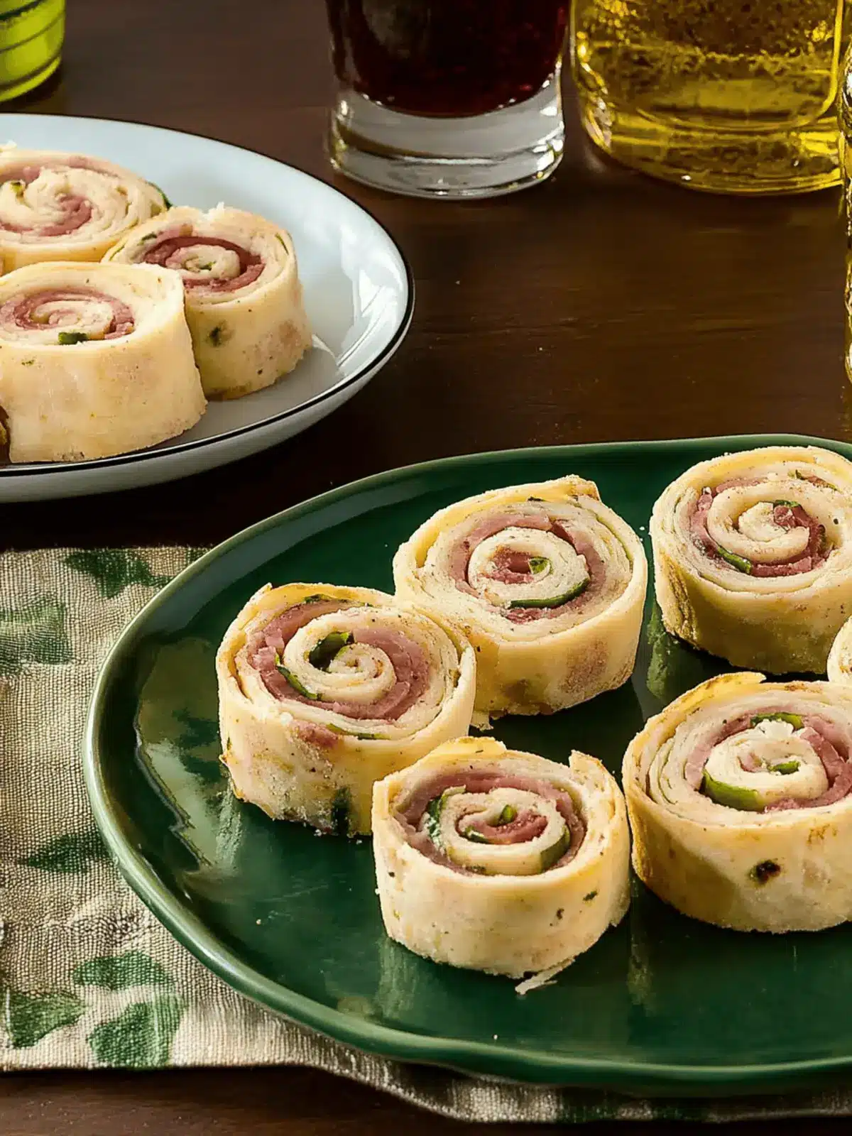 Muffuletta Pinwheels