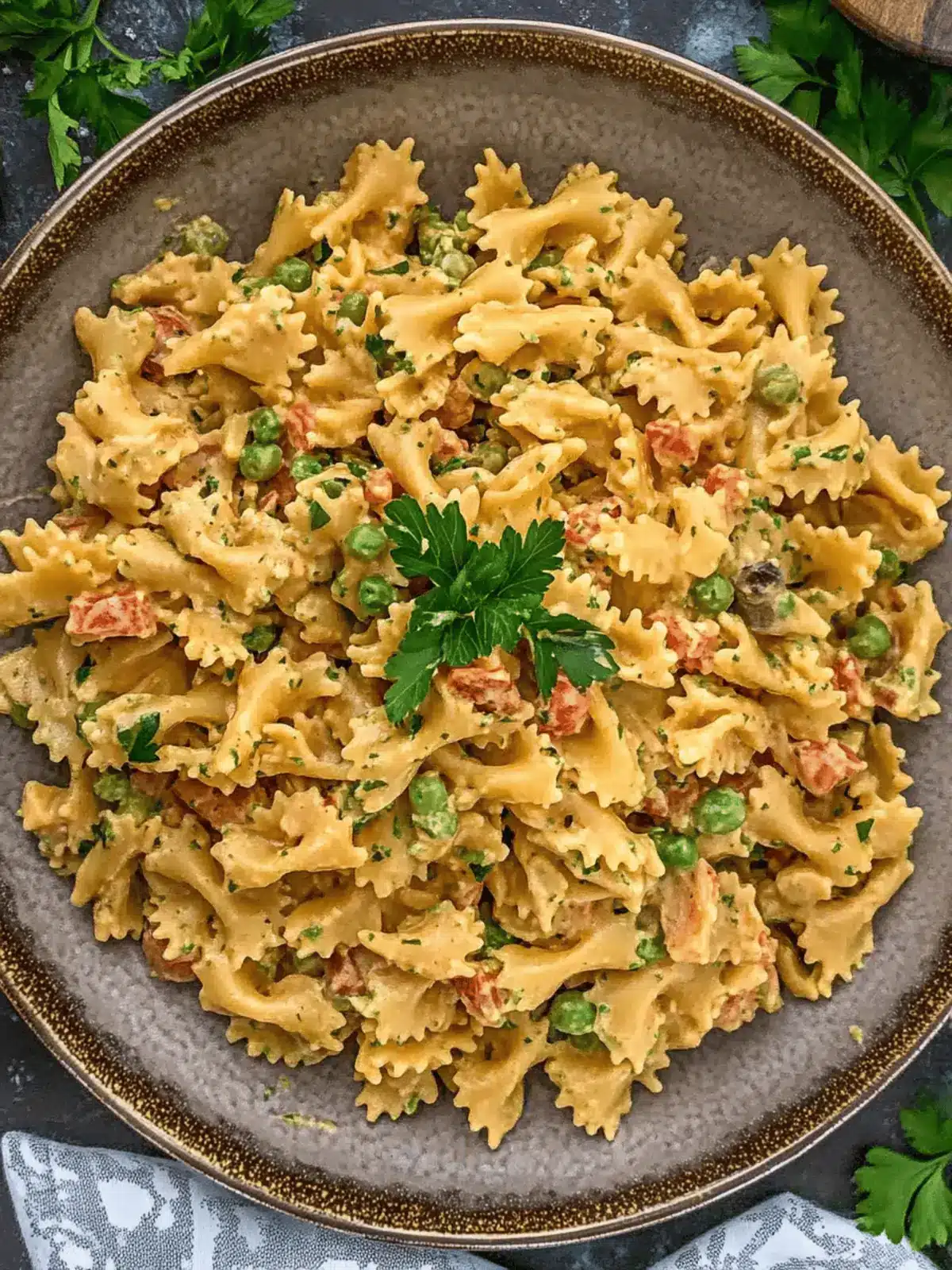 Vegan Cajun Pasta Salad