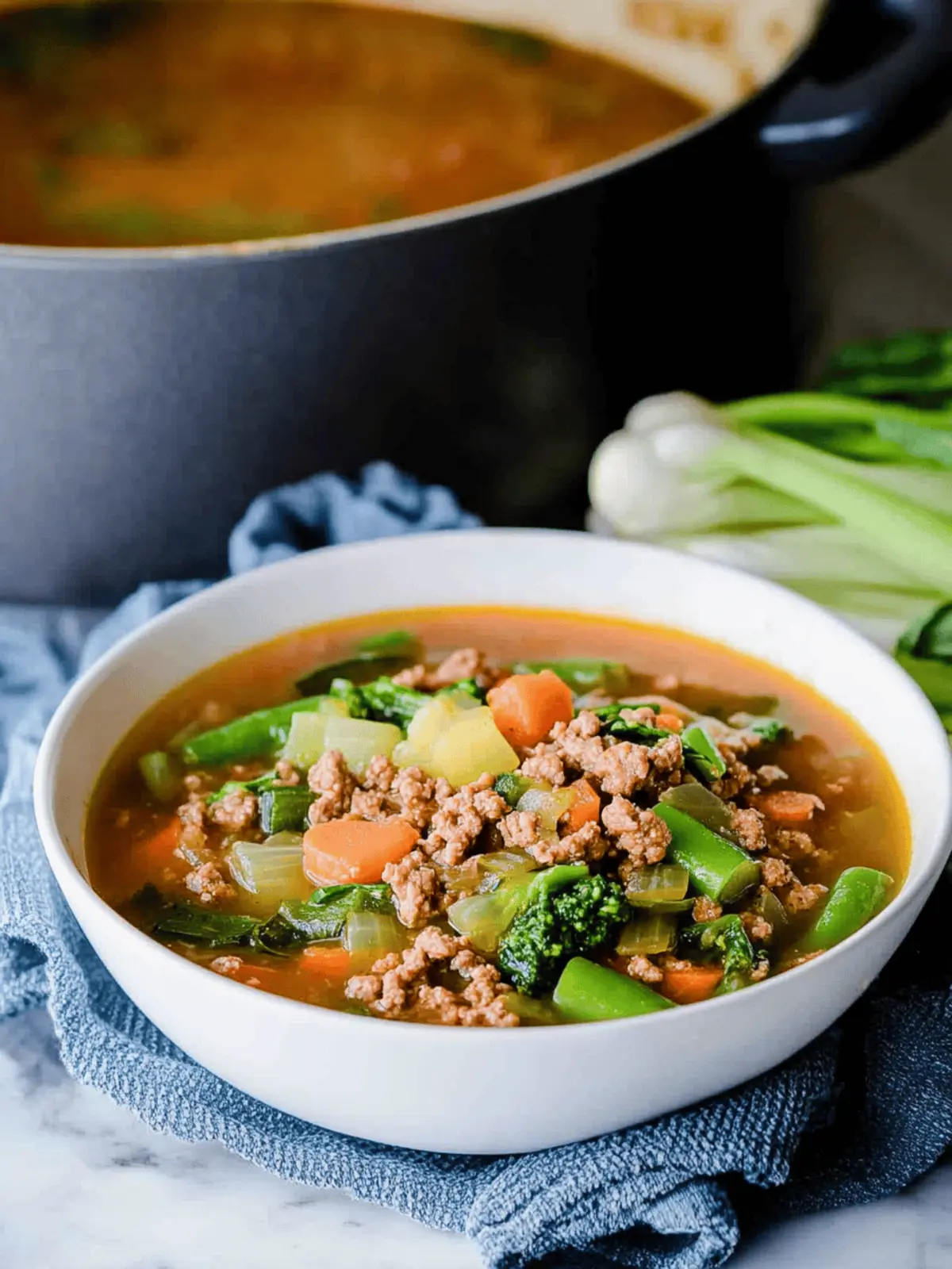 Ground Beef Vegetable Soup