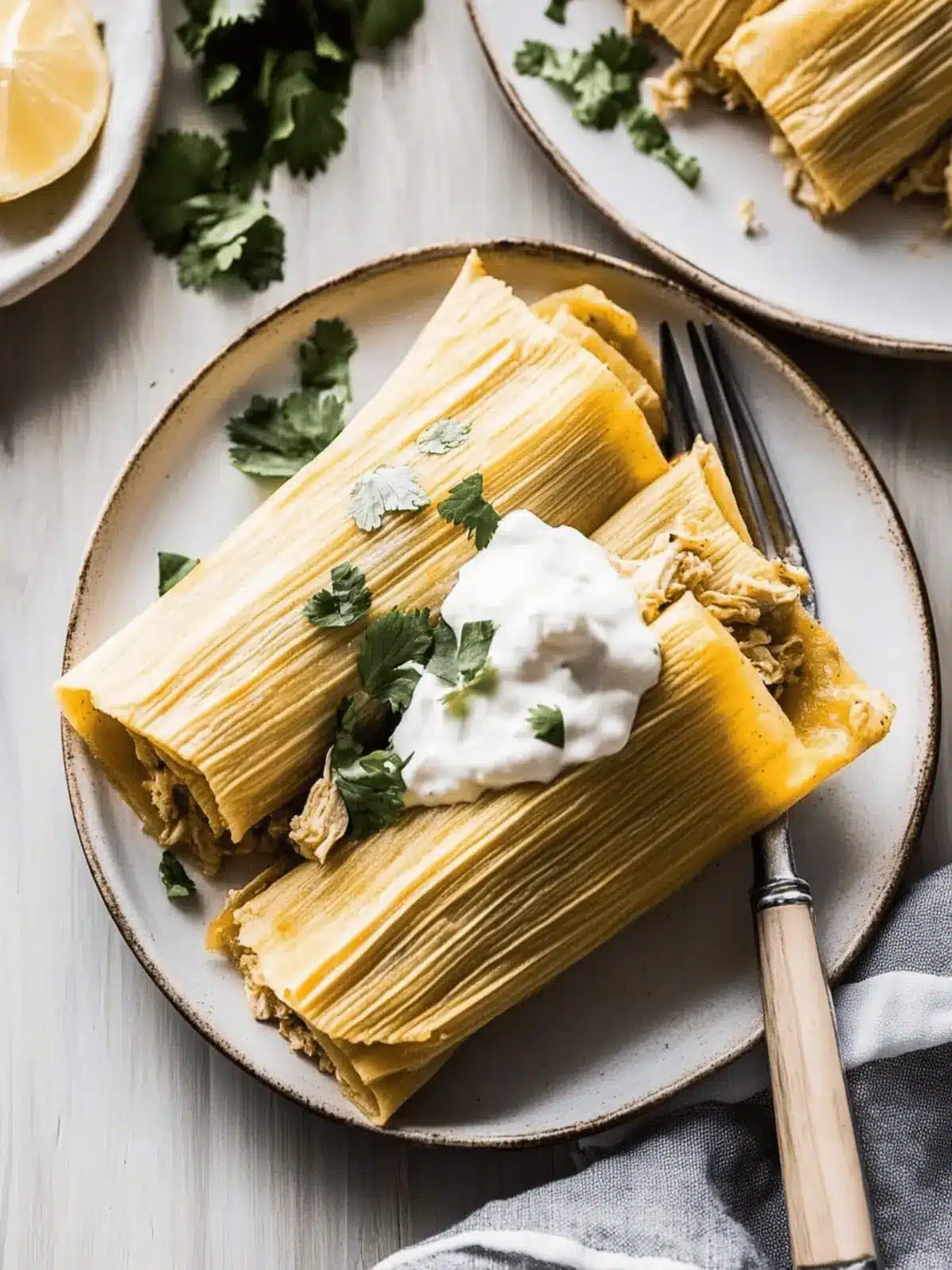 Chicken Tamales