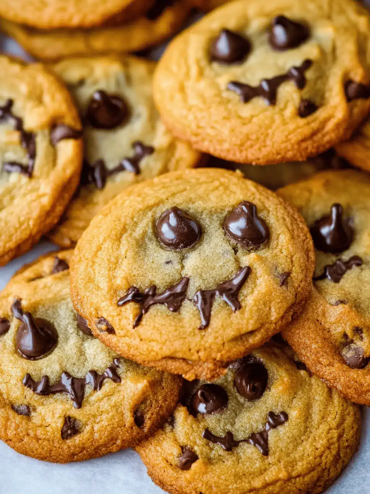 Halloween Chocolate Chip Cookies