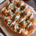 Cheesy Stuffed Garlic Bread Rolls