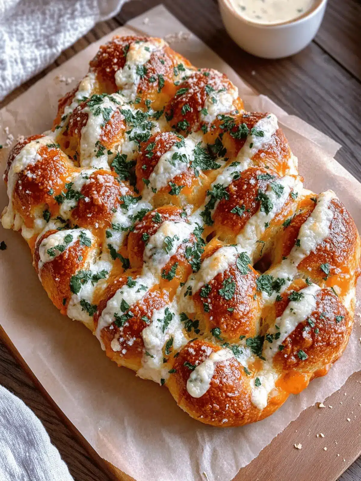 Cheesy Stuffed Garlic Bread Rolls