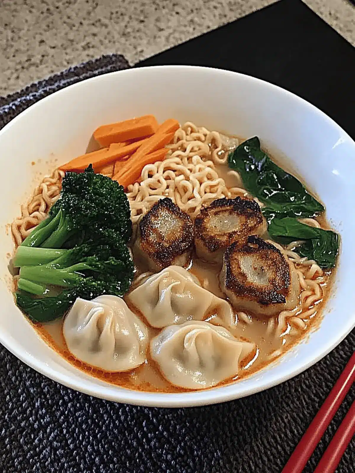 Dumpling Ramen Bowl