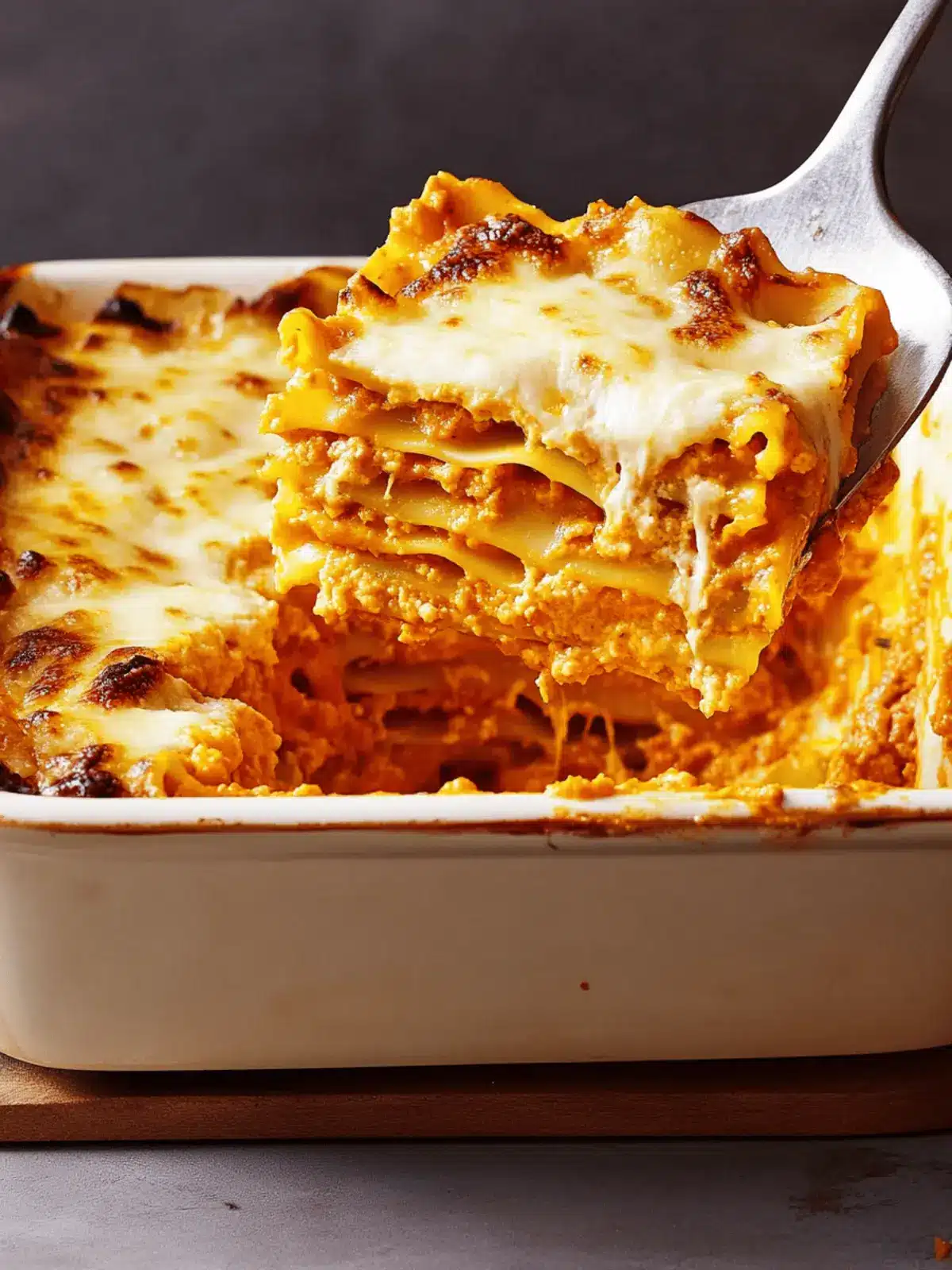Pumpkin Lasagna