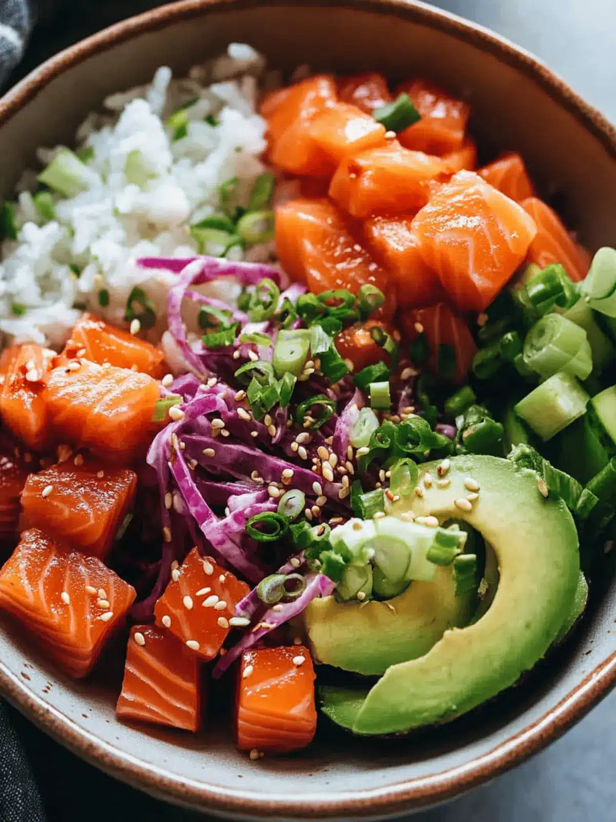 Salmon Poke Bowl
