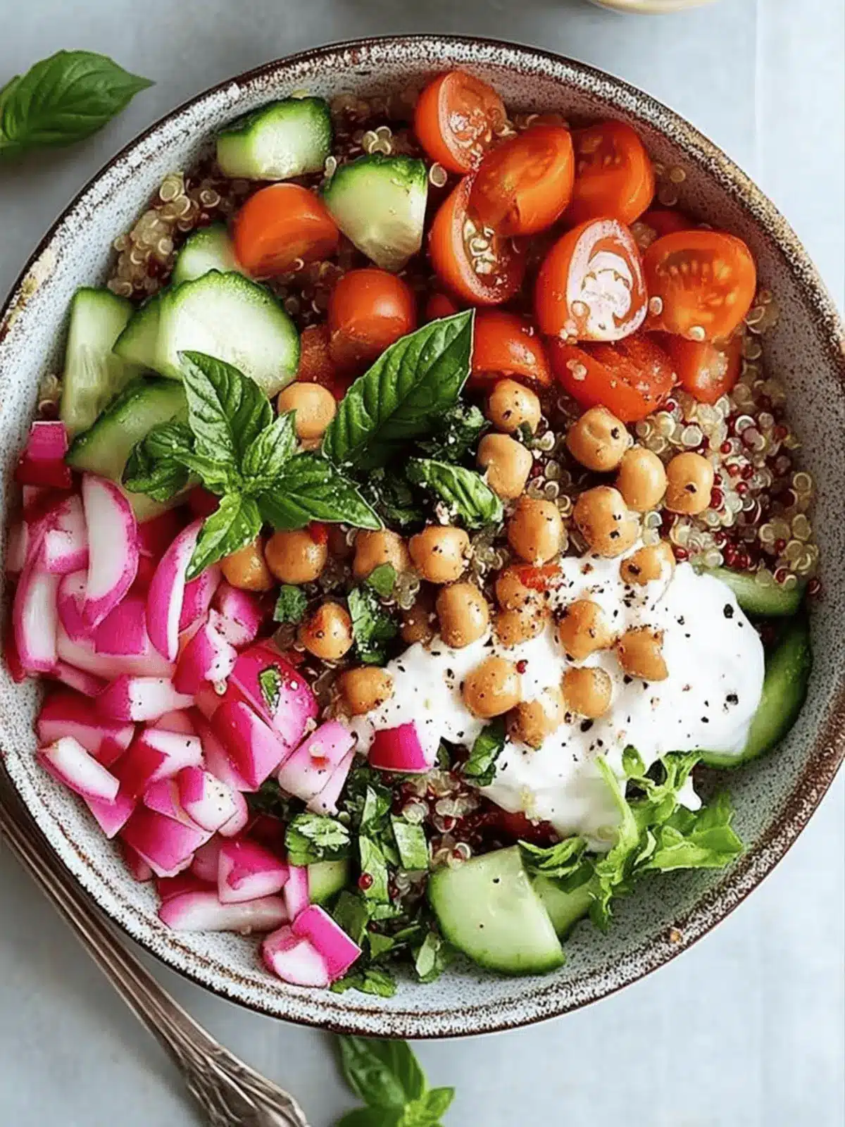 Mediterranean Quinoa Bowl