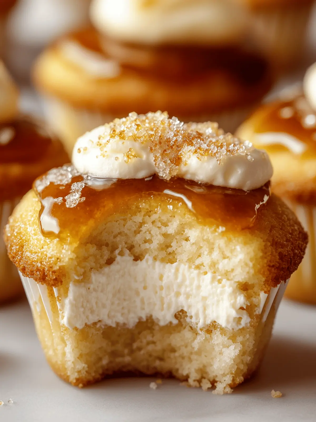Delicious Vanilla Bean Crème Brûlée Cheesecake Cupcakes Your Way 4 Vanilla Bean Crème Brûlée Cheesecake Cupcakes