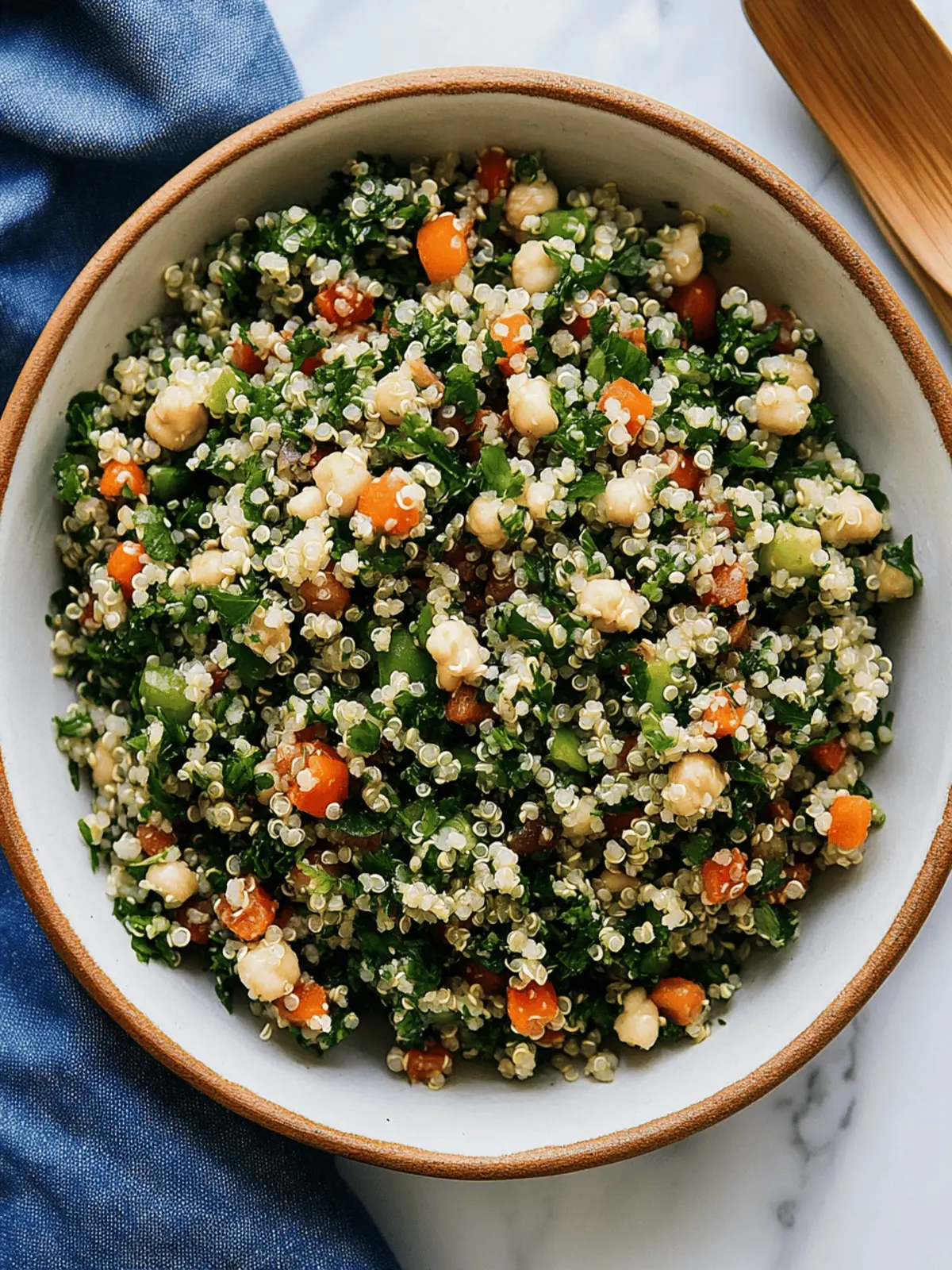 Quinoa Tabbouleh: A Fresh Twist on a Classic Salad 2 Quinoa Tabbouleh