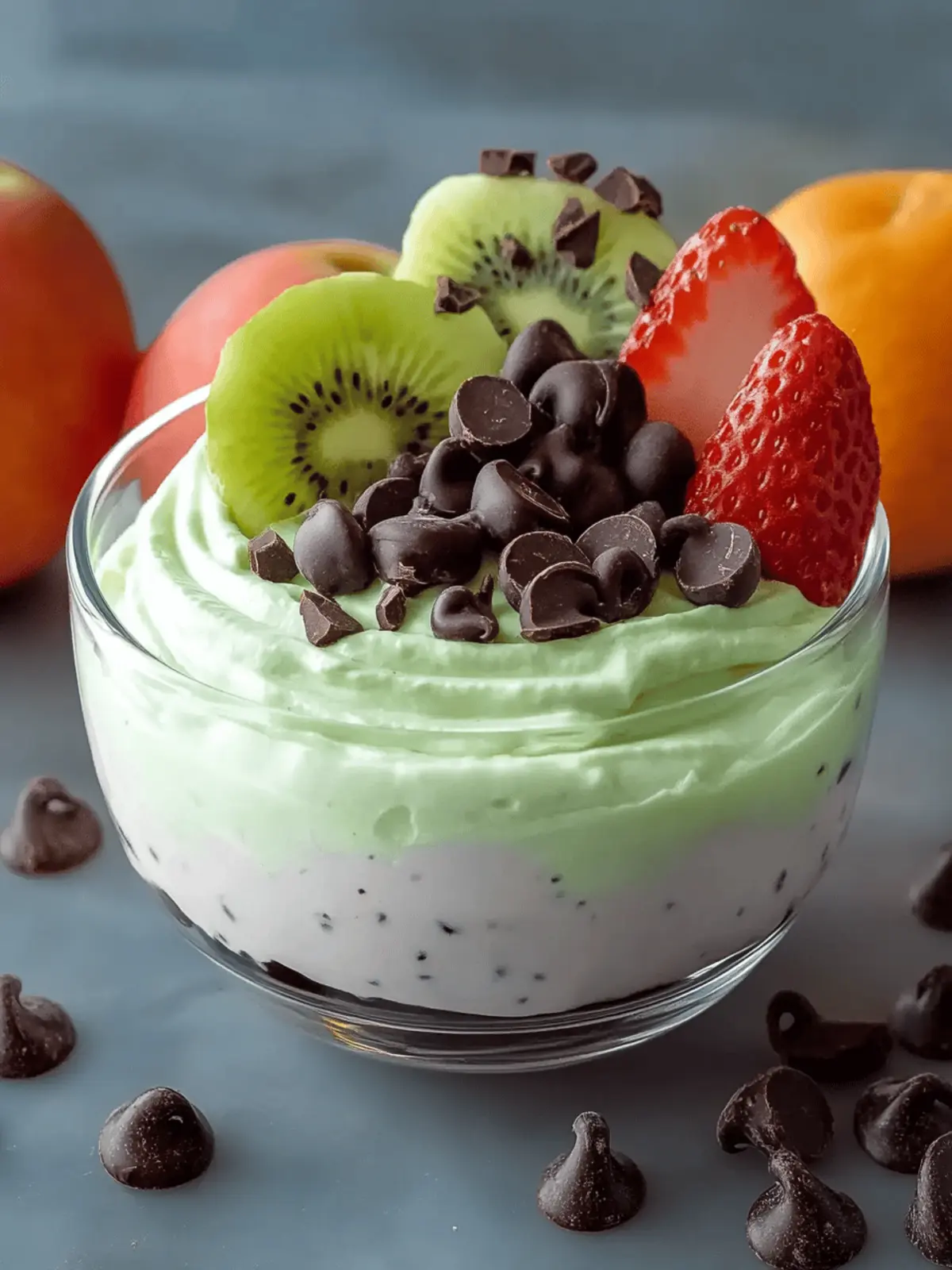 Melted Witch Chocolate Chip Cream Cheese Fruit Dip Magic 2 Melted Witch Chocolate Chip Cream Cheese Fruit Dip