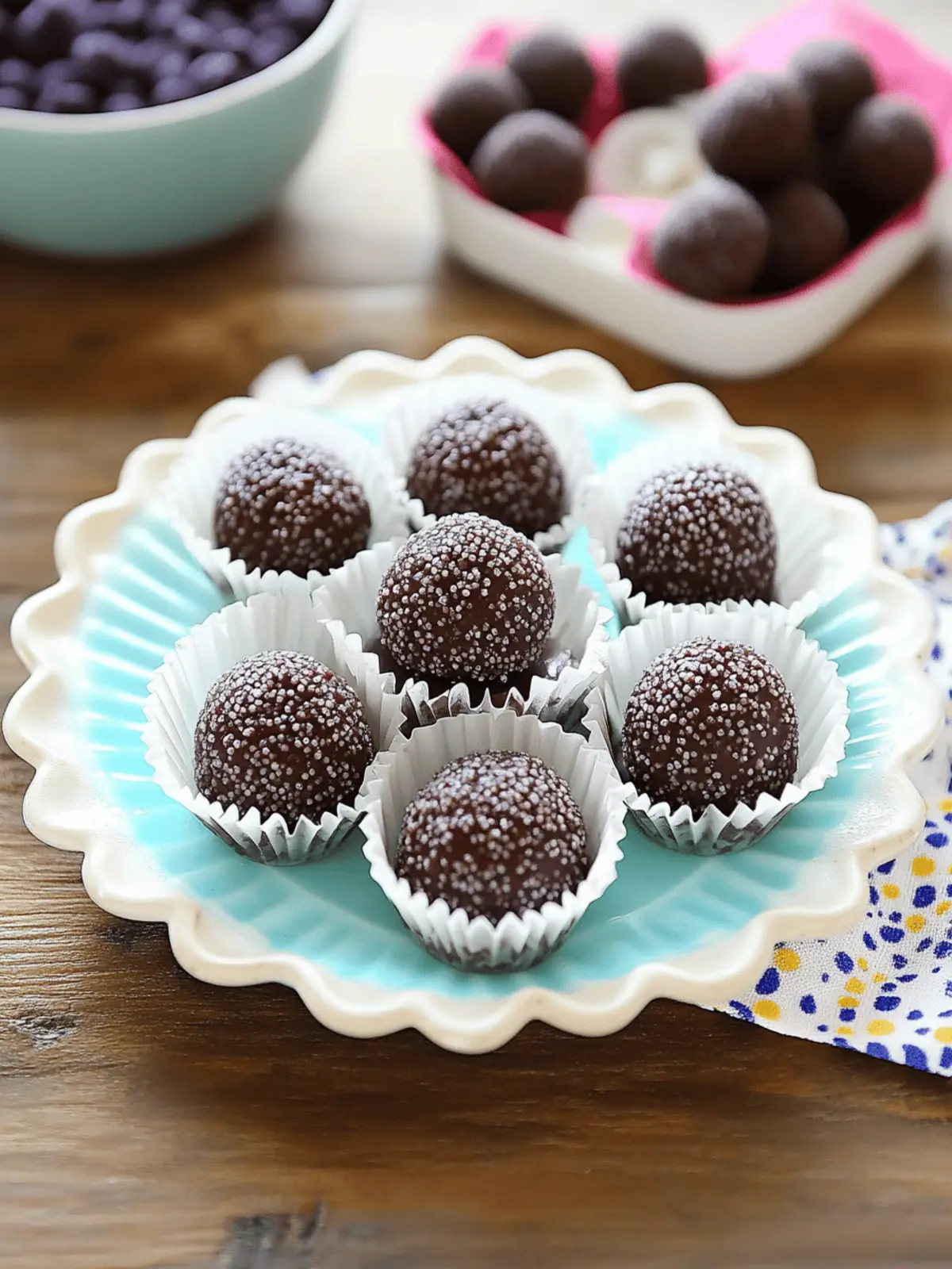Decadent Brazilian Chocolate Fudge Truffles Brigadeiros Recipe 4 Brazilian Chocolate Fudge Truffles (Brigadeiros)