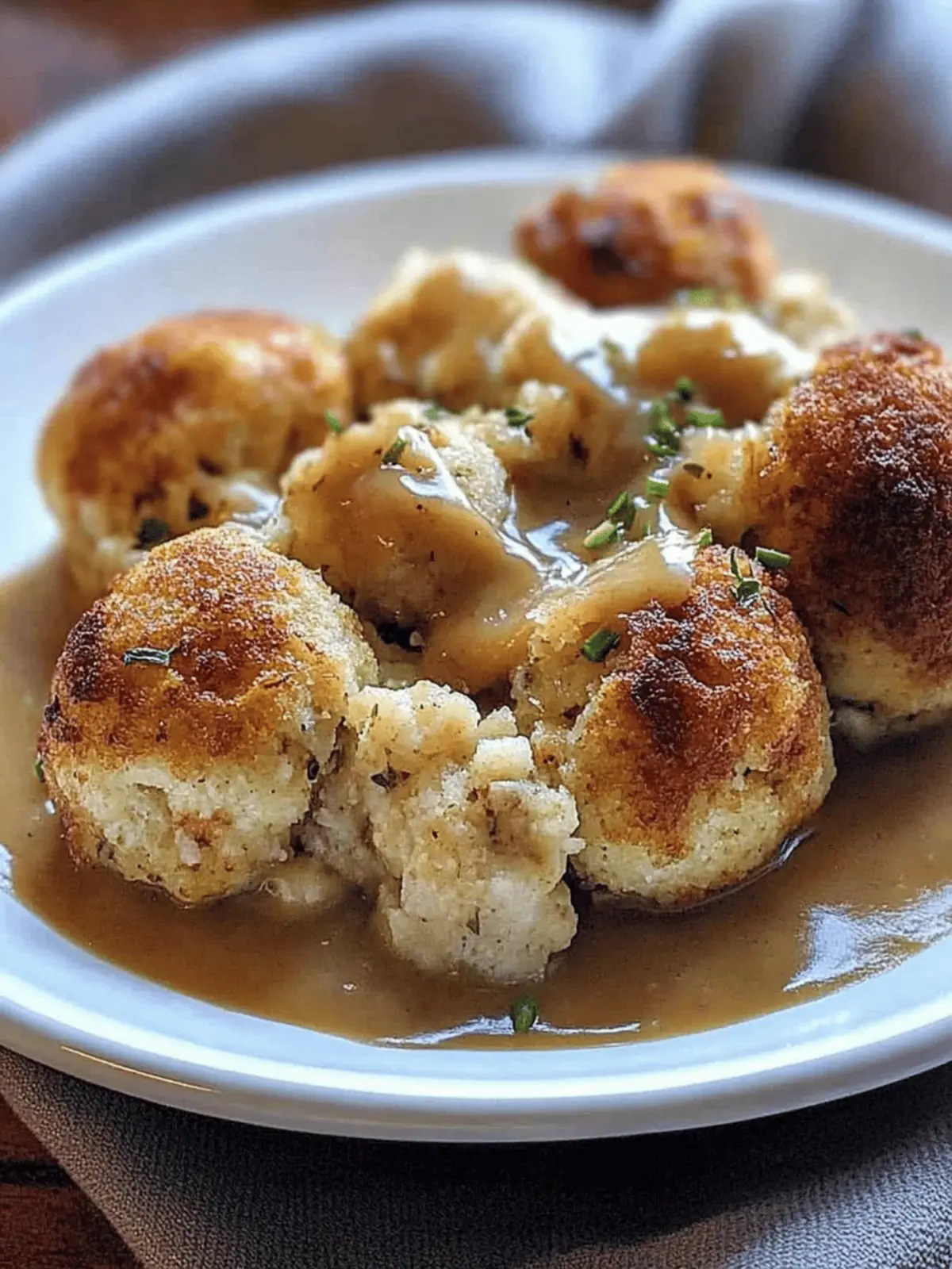 Turkey stuffing Balls