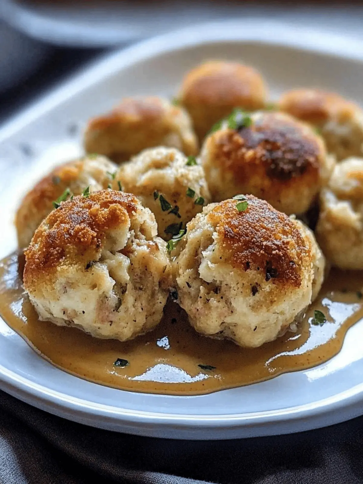 Crispy Turkey Stuffing Balls to Transform Your Leftovers 2 Turkey stuffing Balls